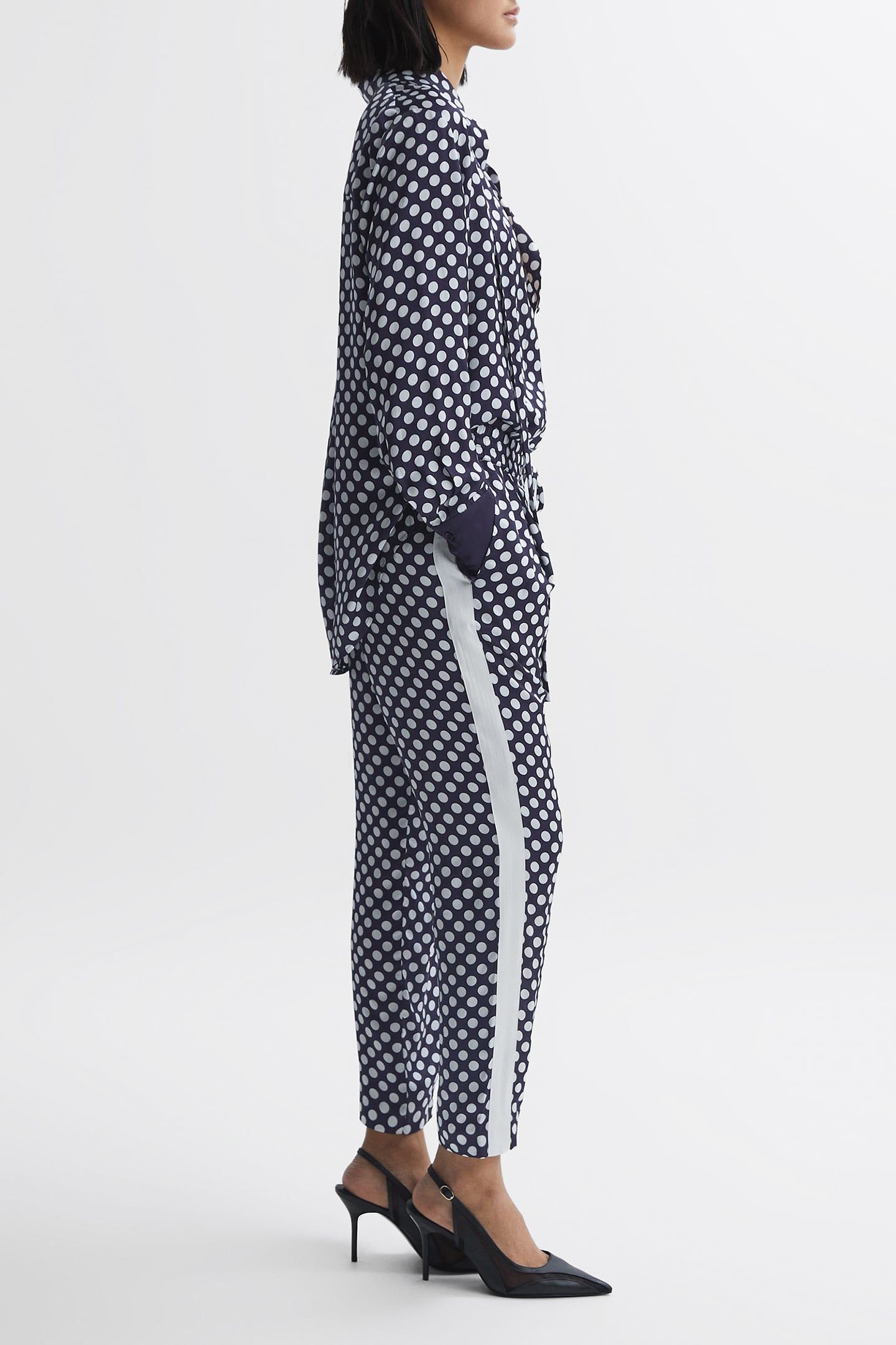 EZRA POLKA DOT PRINT SWEATPANTS 5