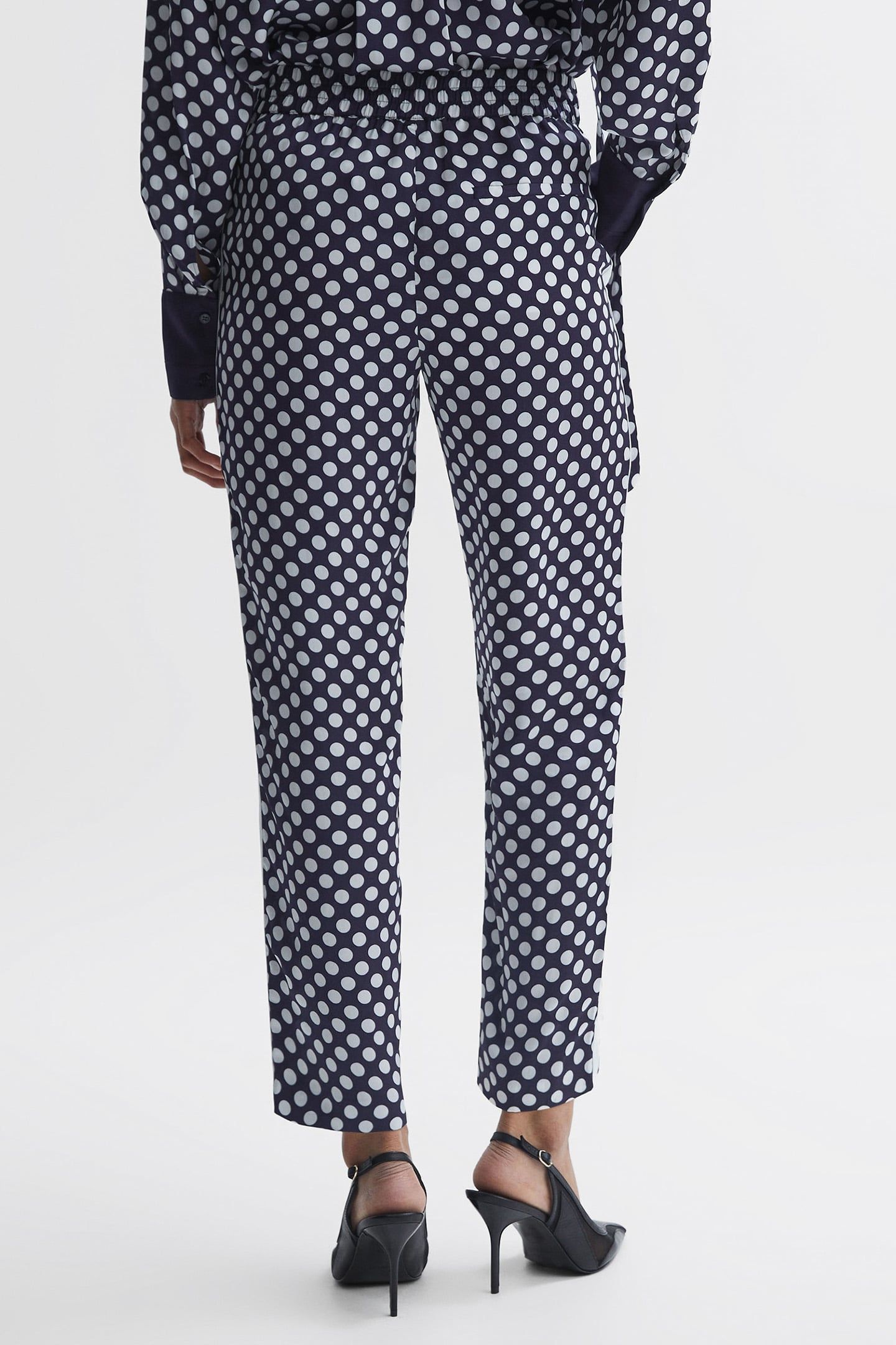 EZRA POLKA DOT PRINT SWEATPANTS 2