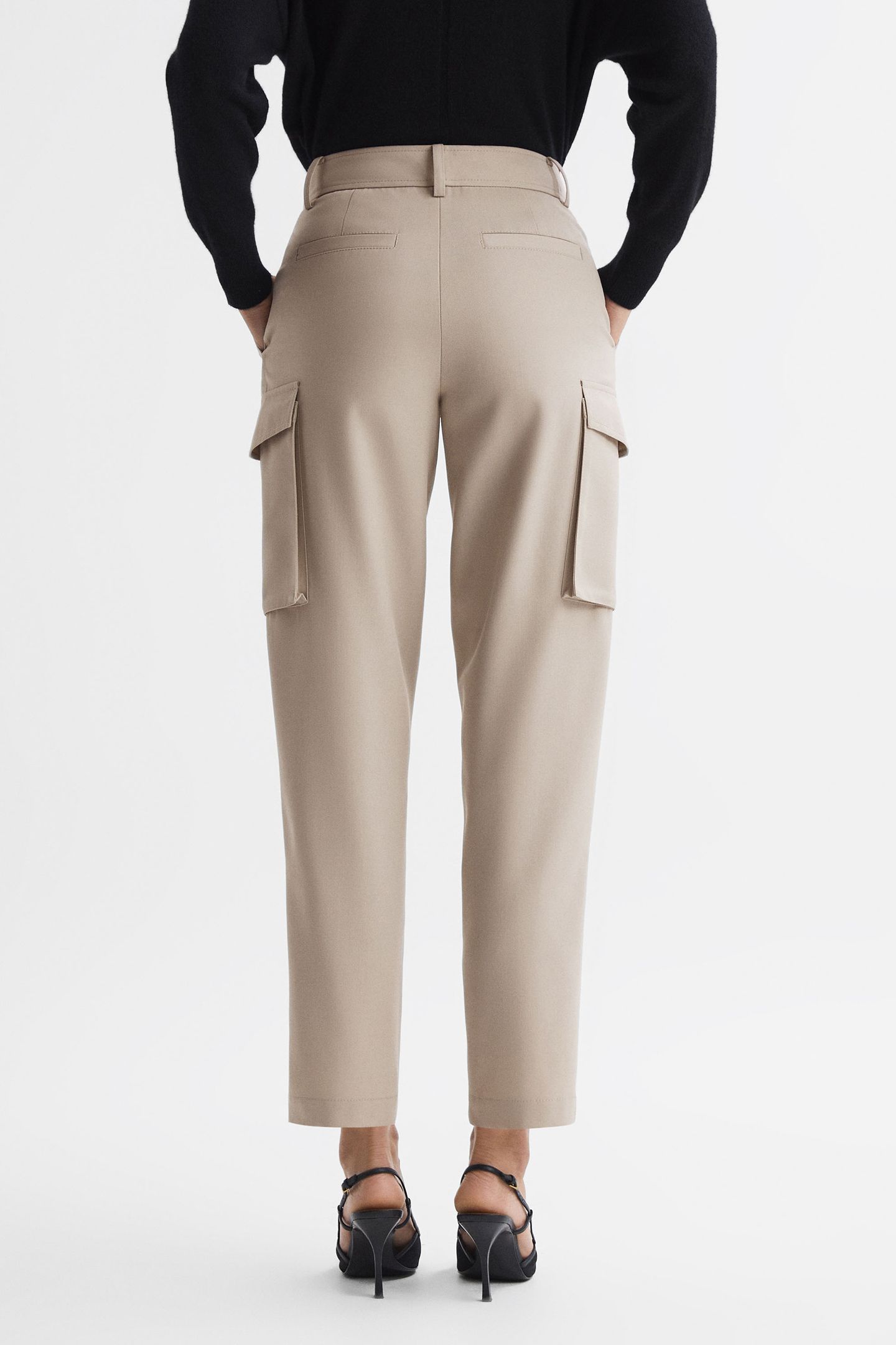 COMBAT TAPER CARGO PANTS — NEUTRAL 2