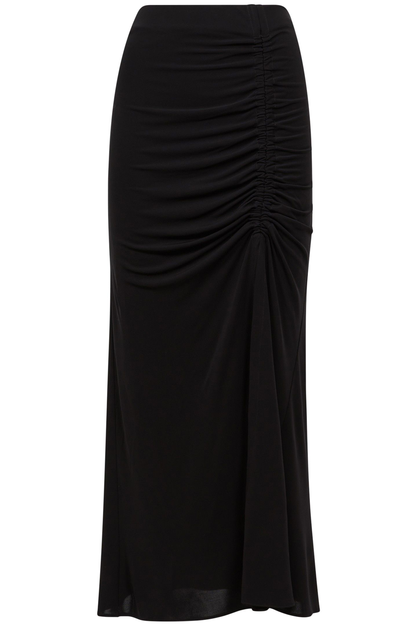 JERSEY MIDI SKIRT — THE MODEL IS WEARING A SIZE 8 4