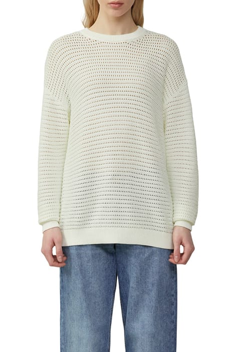S.OLIVER-QS PULLOVER OFFWHITE 1