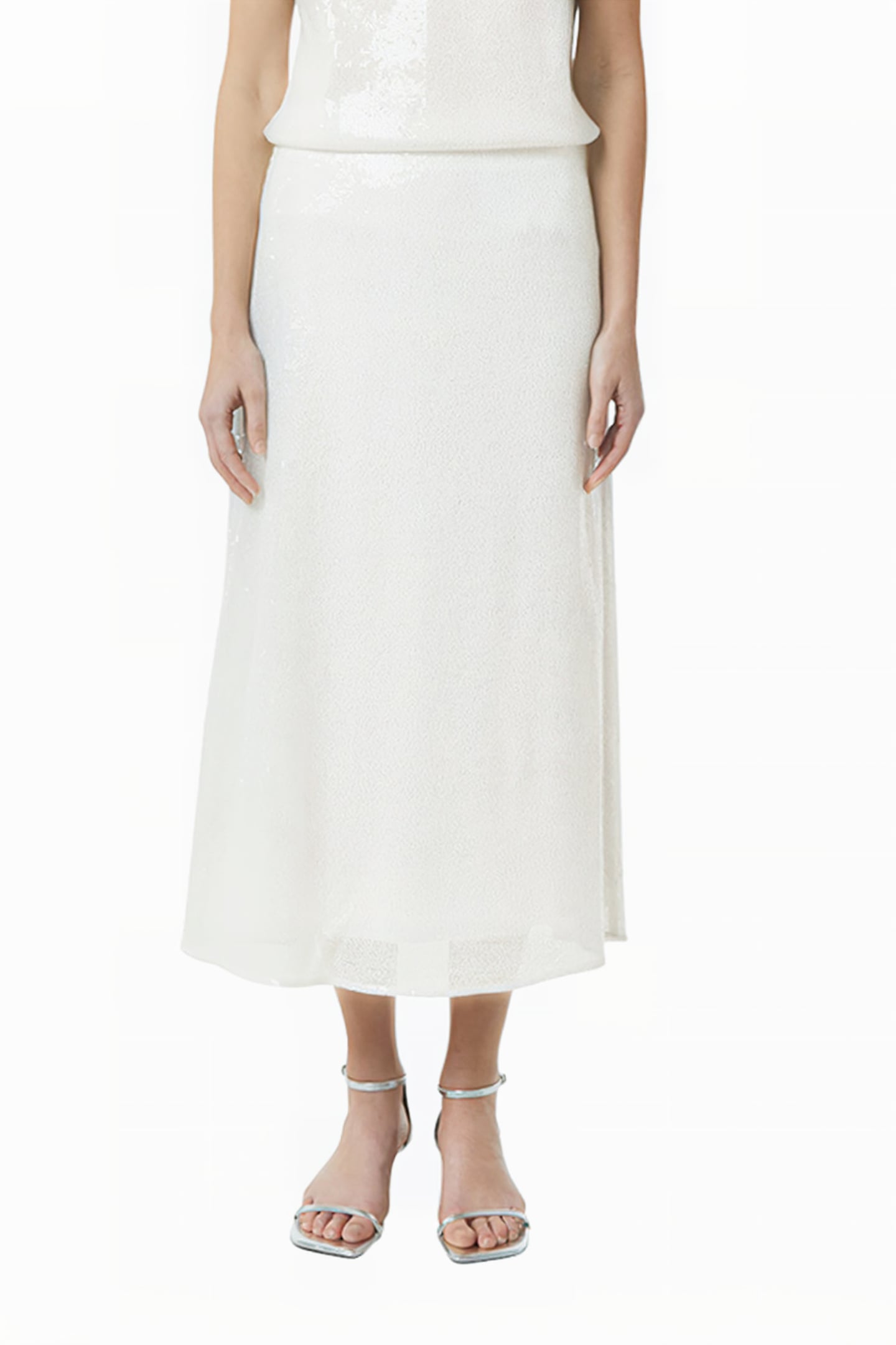 COMMA SKIRTS WHITE 1