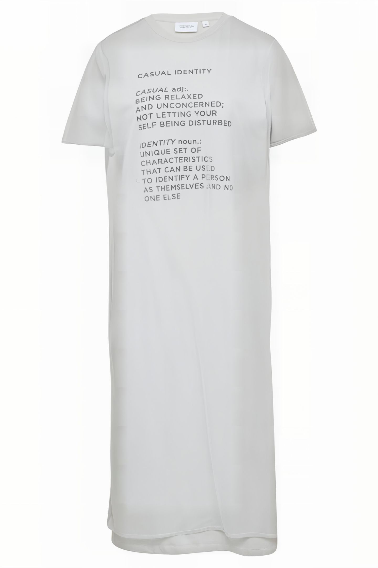 COMMA DRESSES LIGHT-GREY 4