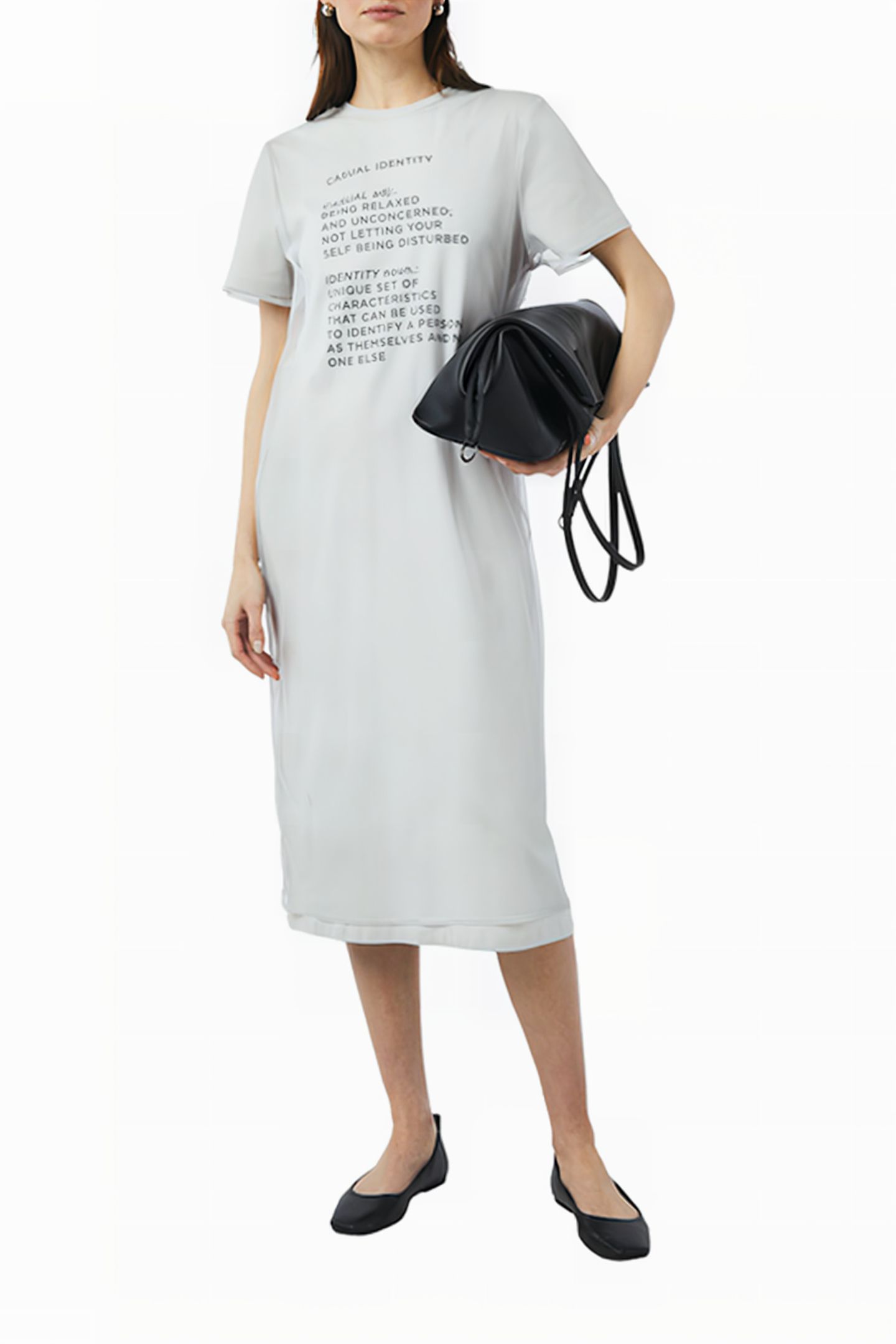 COMMA DRESSES LIGHT-GREY 2