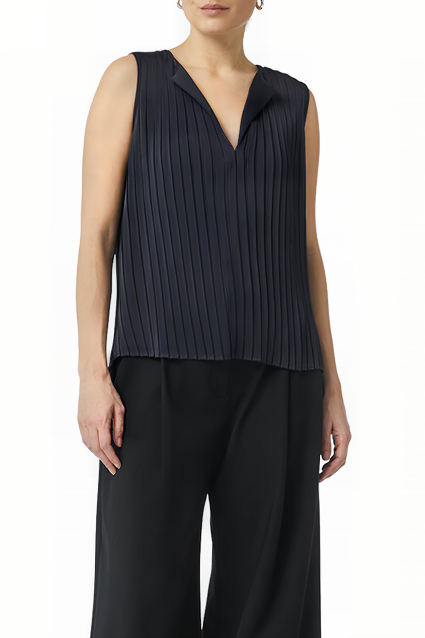 COMMA BLOUSES DARK-BLUE 1