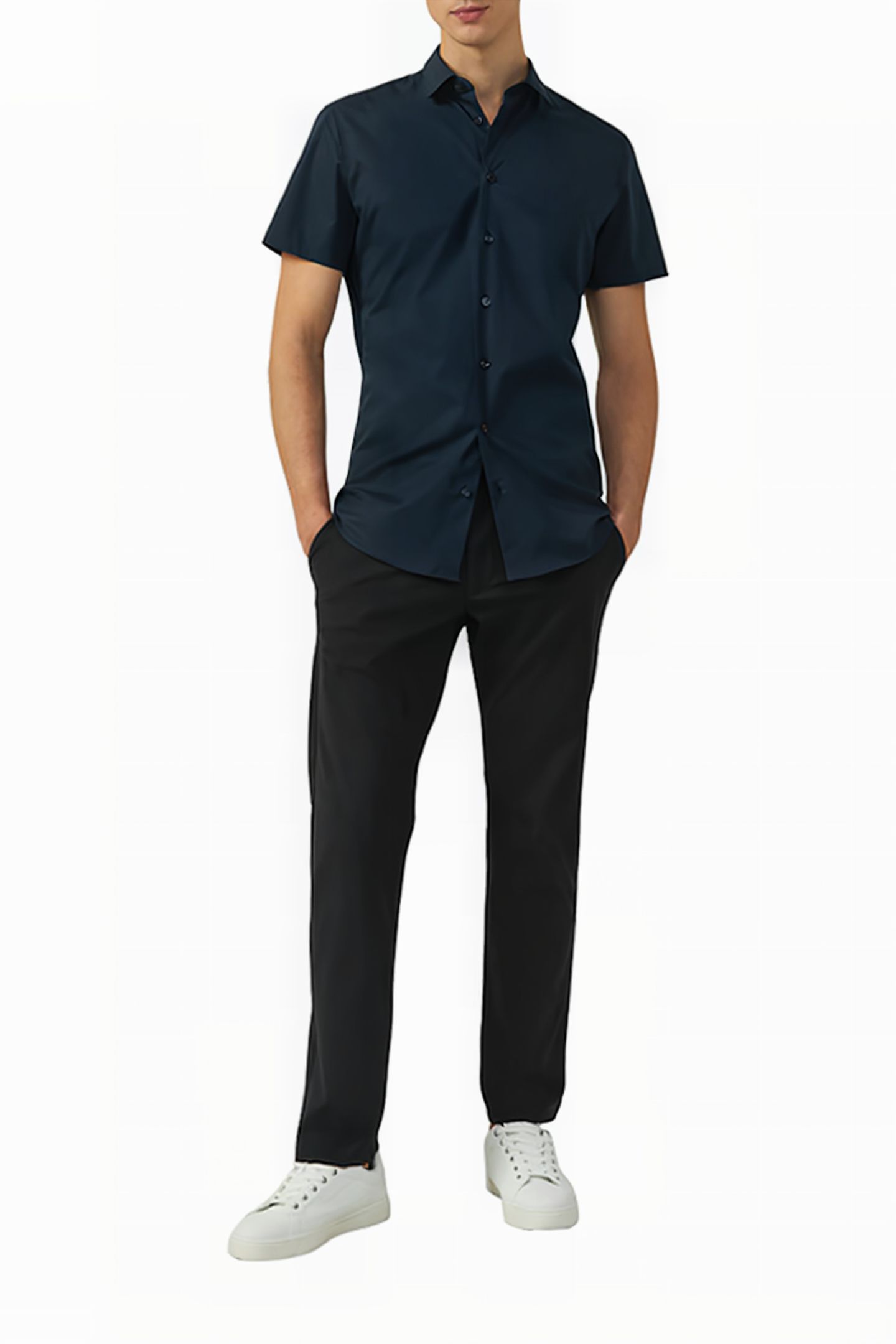 S.OLIVER SHIRTS DARK-BLUE 2
