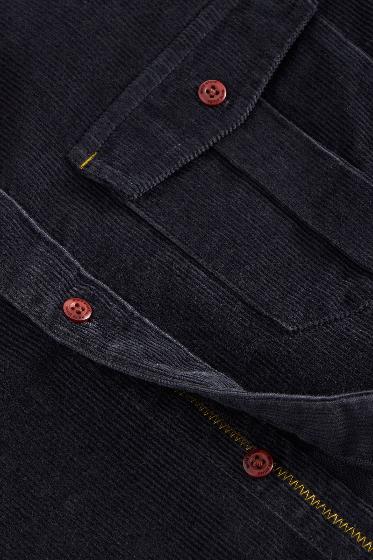 GRIFFIN CORD SHIRT DARK NAVY 6