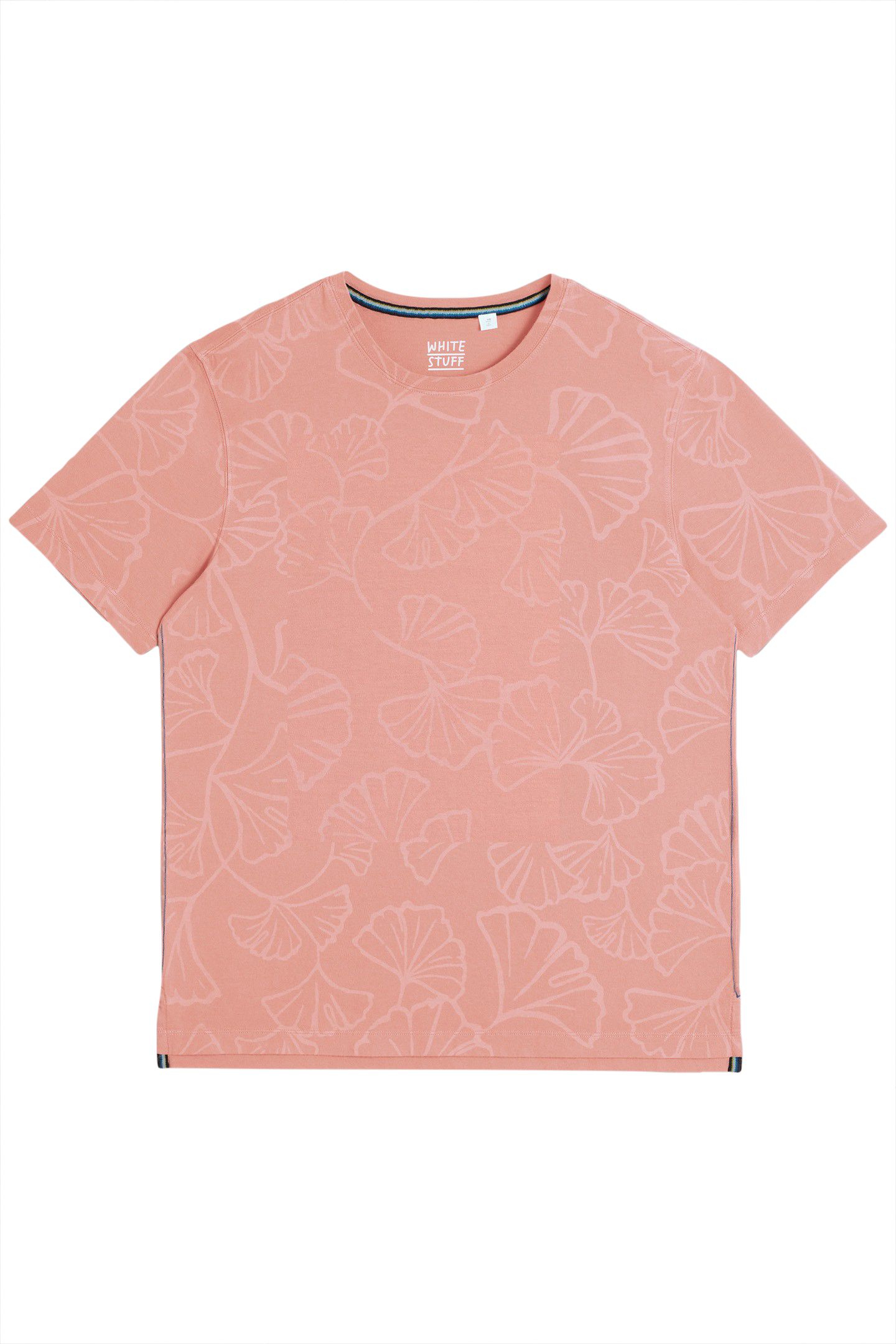 FLORAL PRINTED TEE PINK PRINT 4