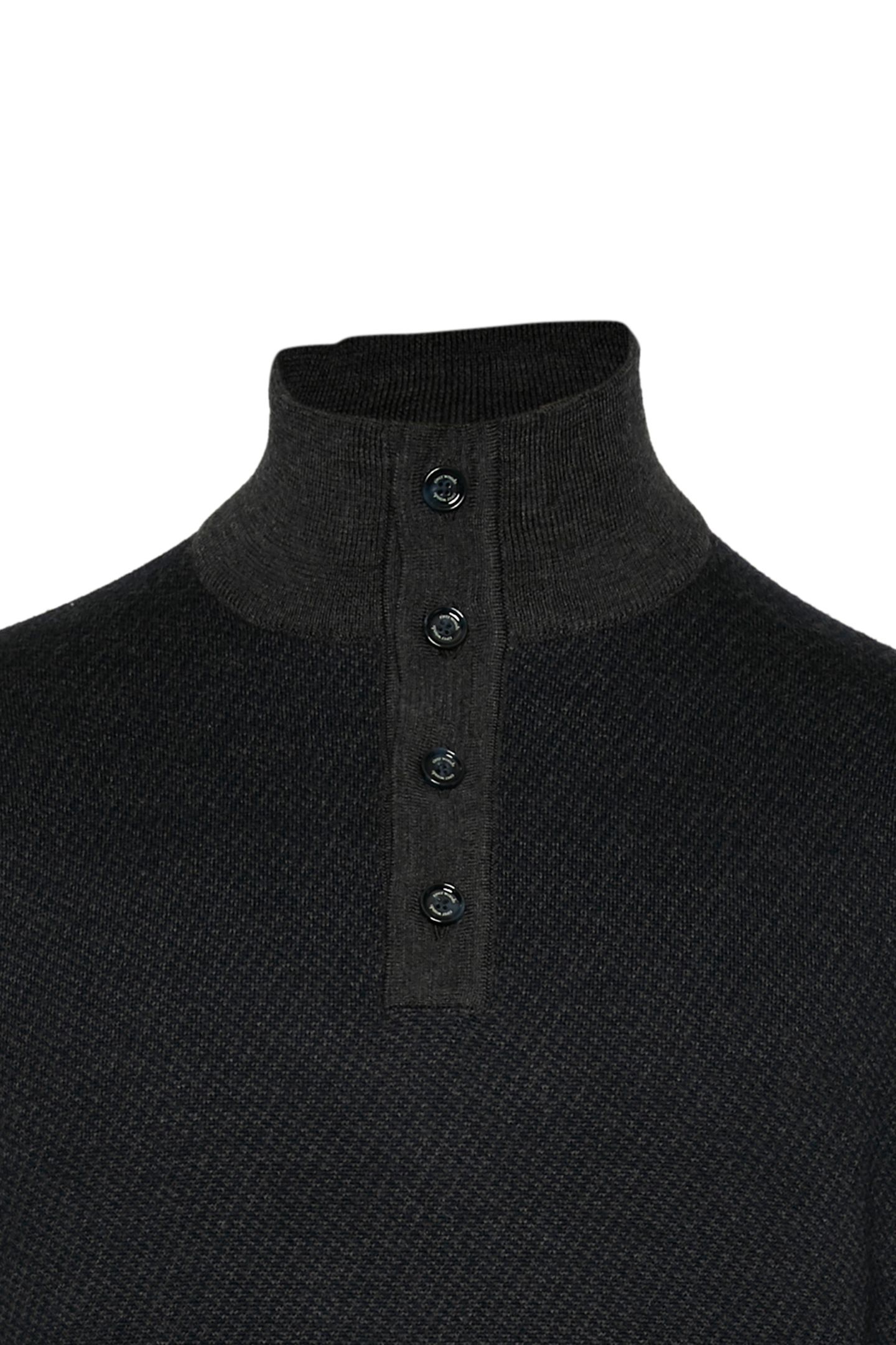 CUSTOM FIT MOCK NECK PULLOVER 4