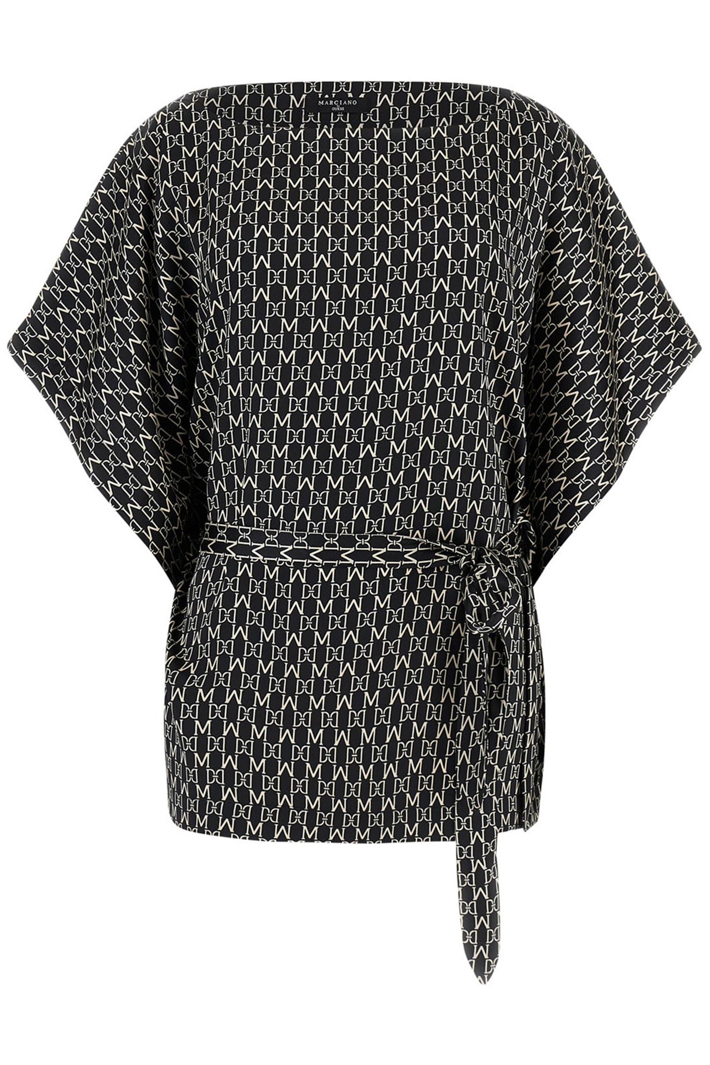 MARCIANO BY GUESS JOSETTE KIMONO NEW MONOGRAM BLACK B 4
