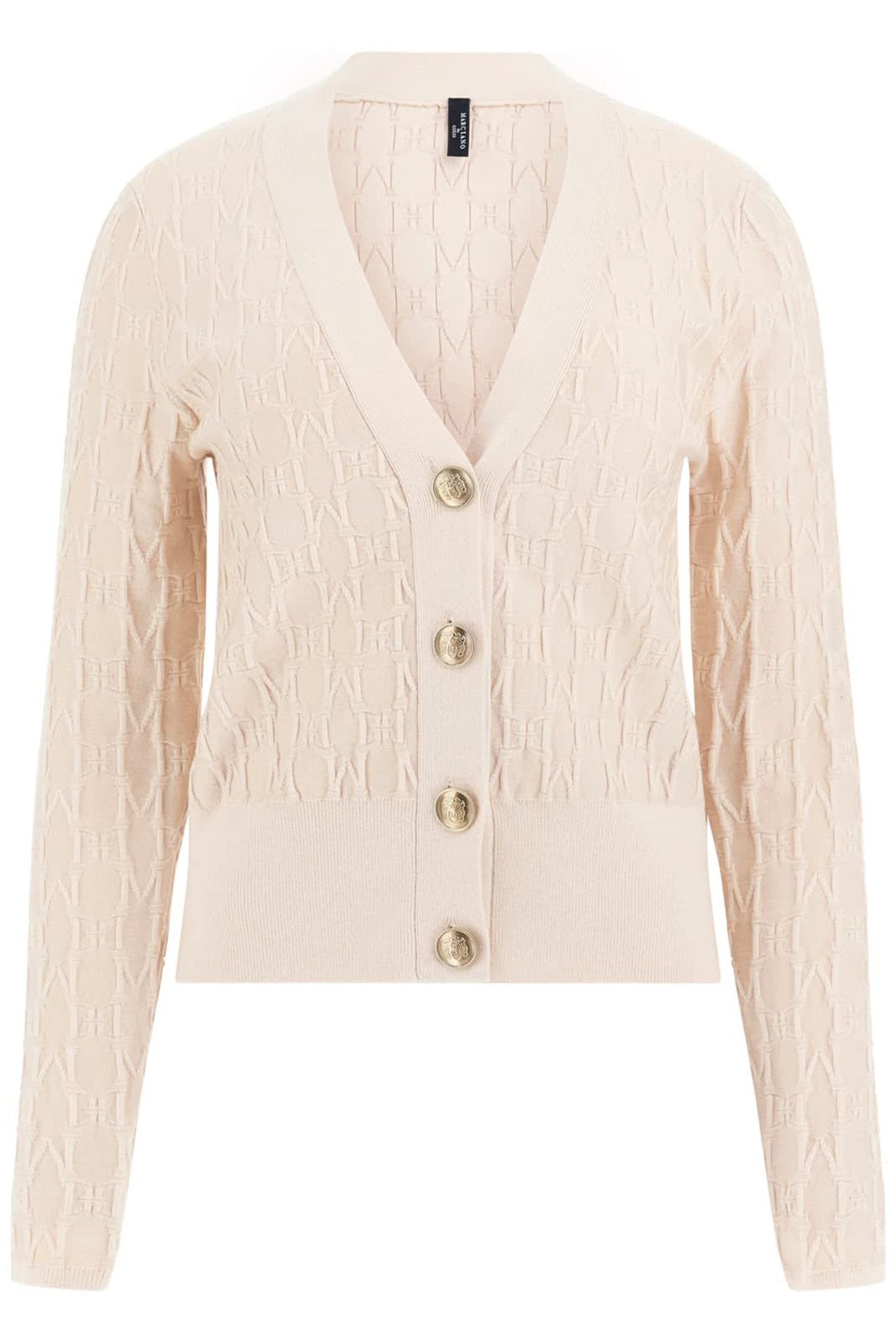 MARCIANO BY GUESS MARTI ALLOVER LOGO L EGGSHELL ECRU 4
