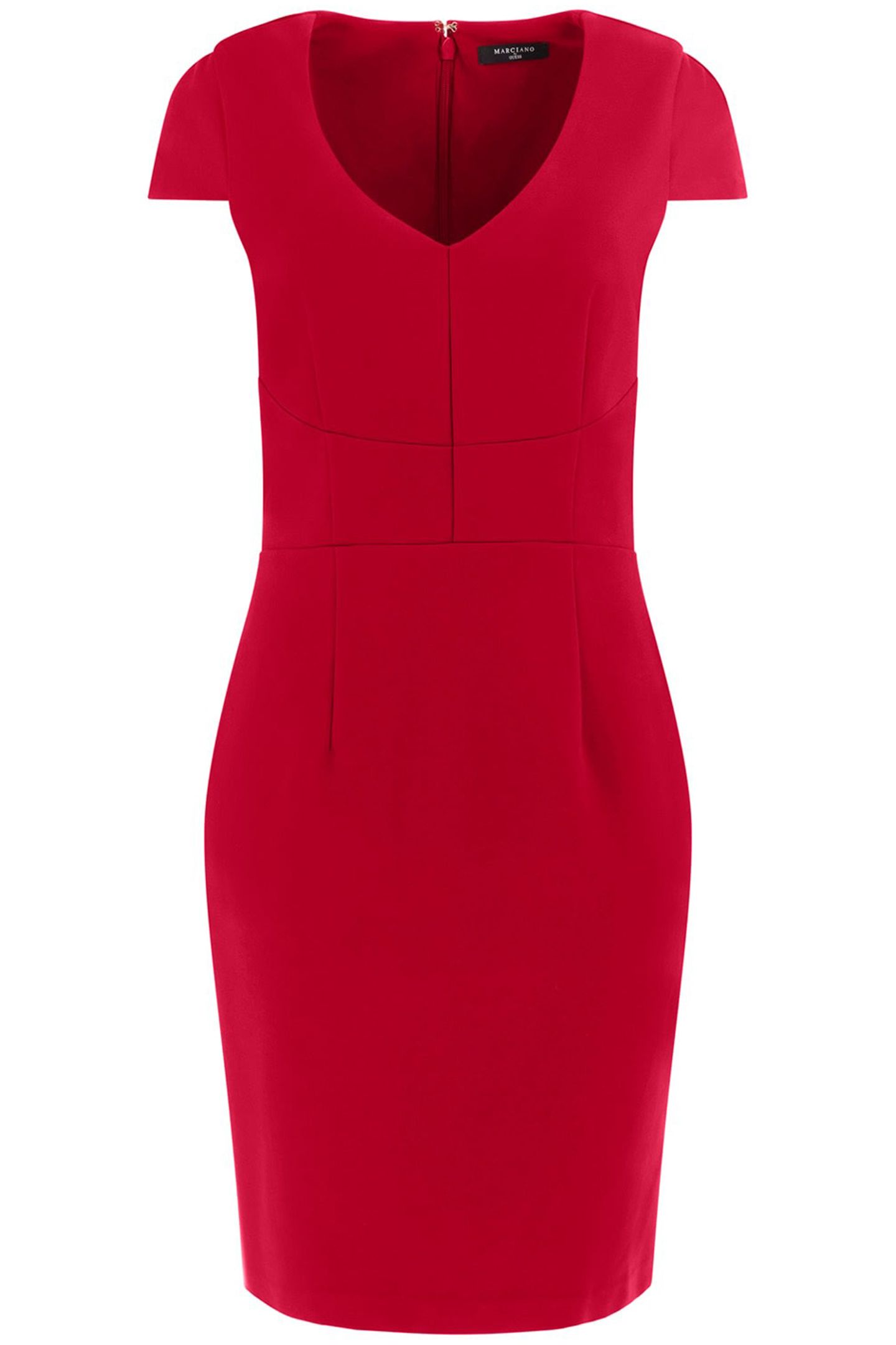 MARCIANO BY GUESS ODETTE DRESS GROUNDED FLAME 4