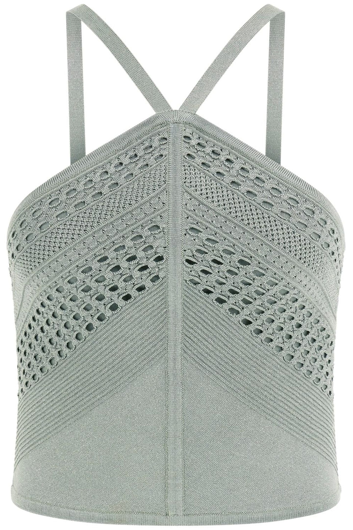 MARCIANO BY GUESS HENLEY STRAPS CROP T MALIBU SAGE MULTI 4
