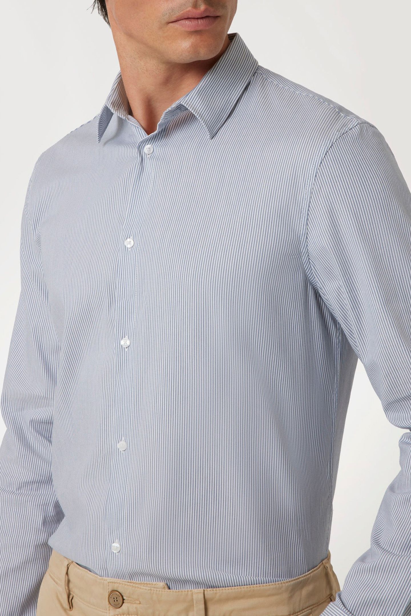 MARCIANO BY GUESS JOE IT COLLAR NOTCHE GREY MICRO CHAIN 5