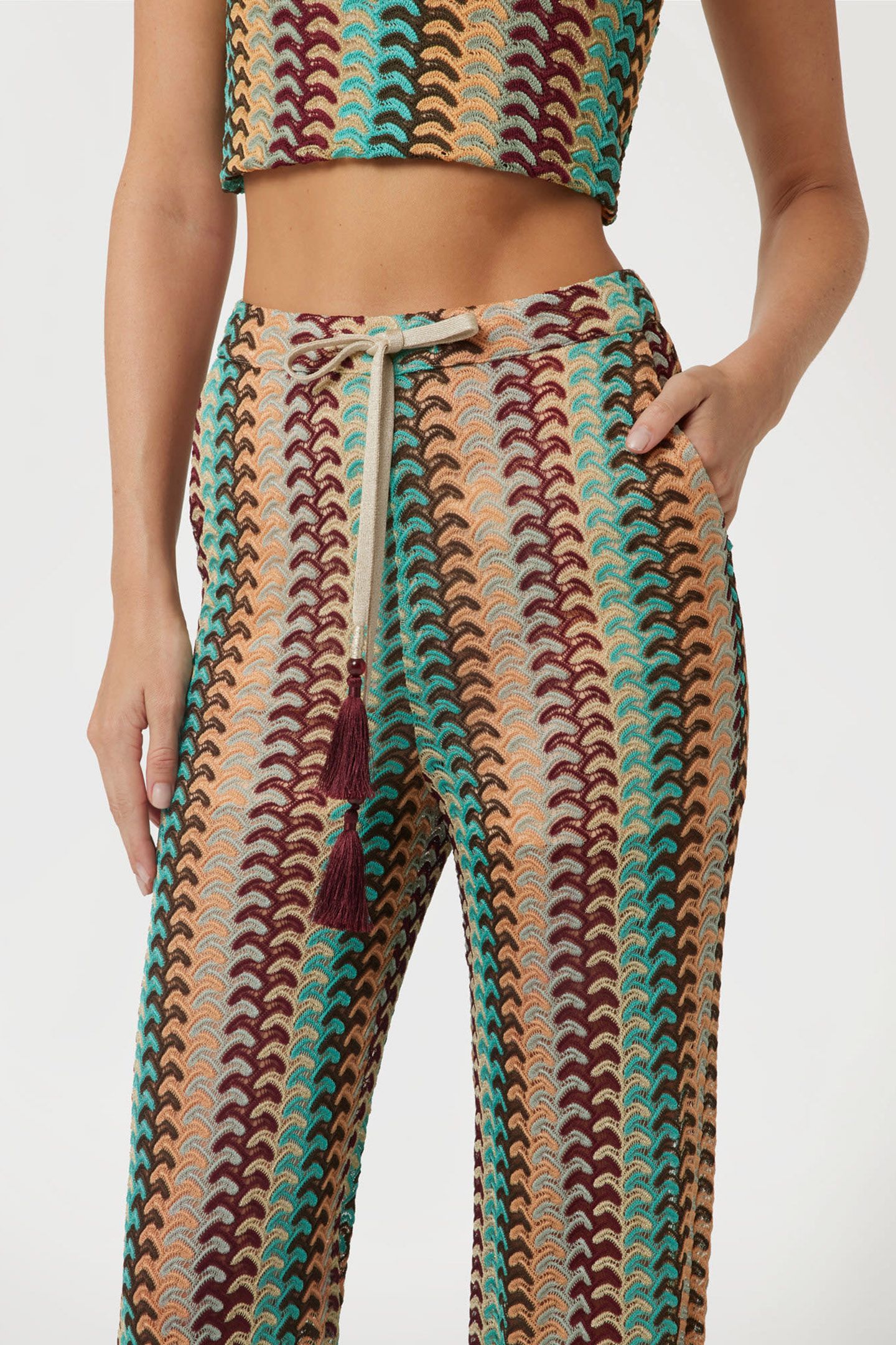 MARCIANO BY GUESS FEARNE PANT FEARNE MULTI 5