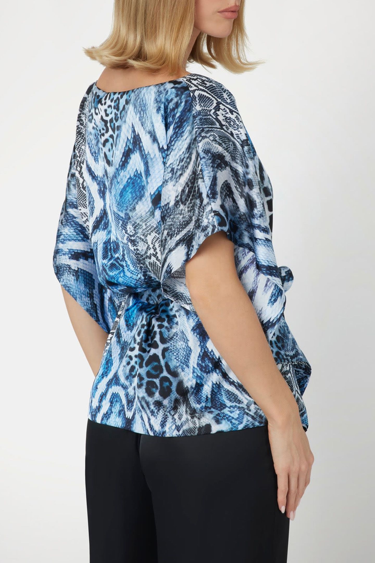 MARCIANO BY GUESS JOSETTE KIMONO MIDNIGHT SNAKE 2