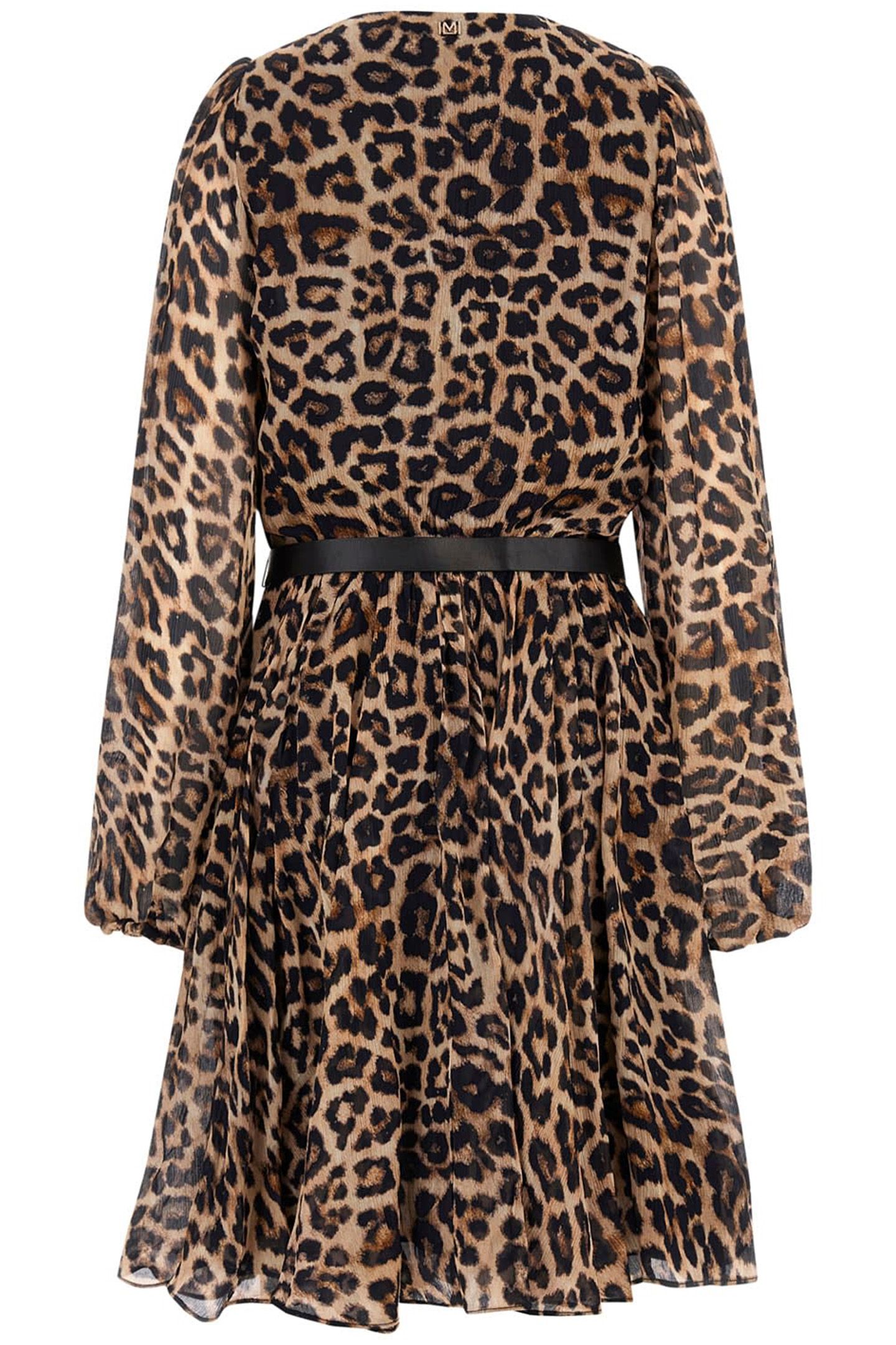 MARCIANO BY GUESS EMMA LS SHORT DRESS GLAM LEOPARD 5