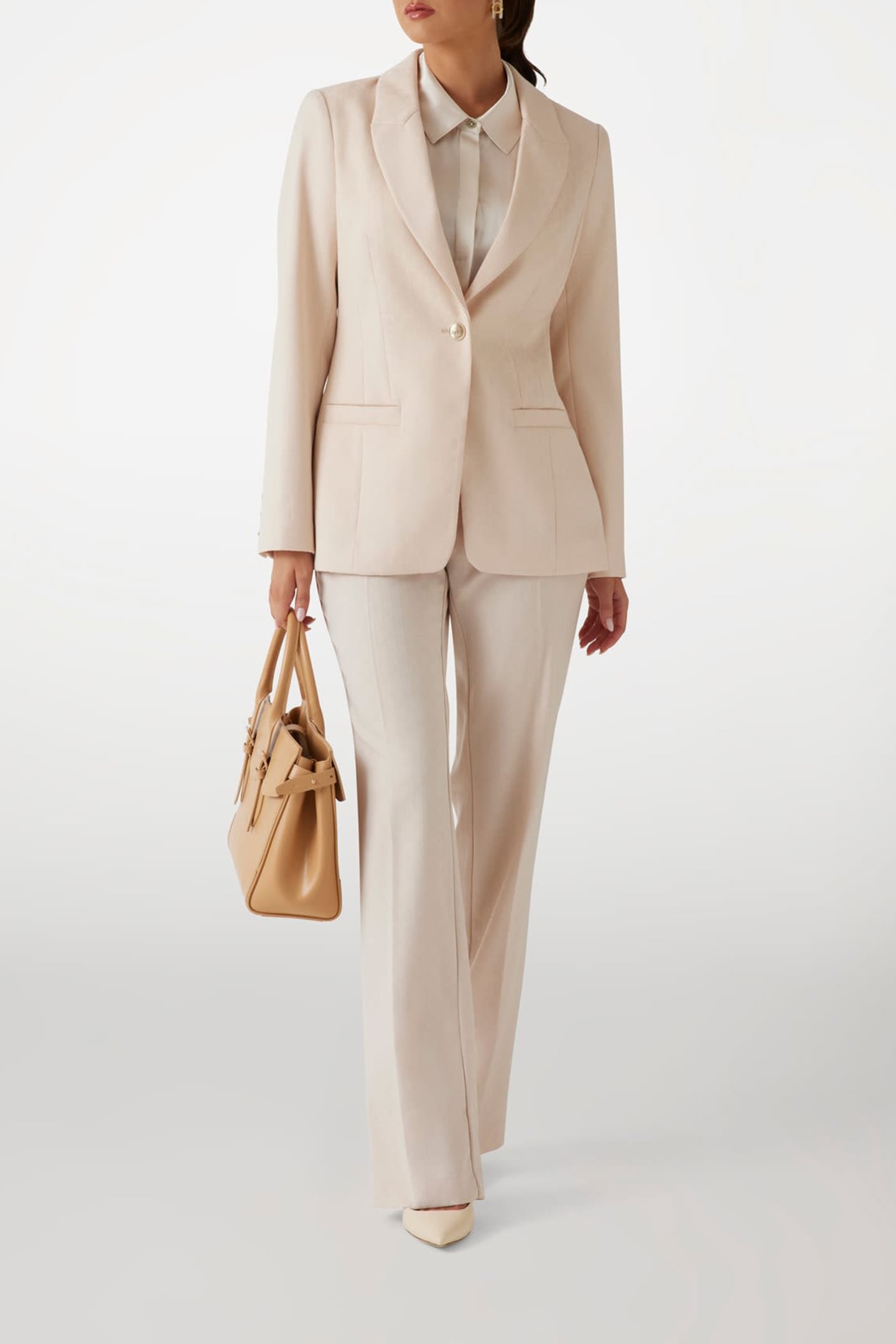 MARCIANO BY GUESS BLANCA BLAZER MUTED STONE MONOGRAM 3