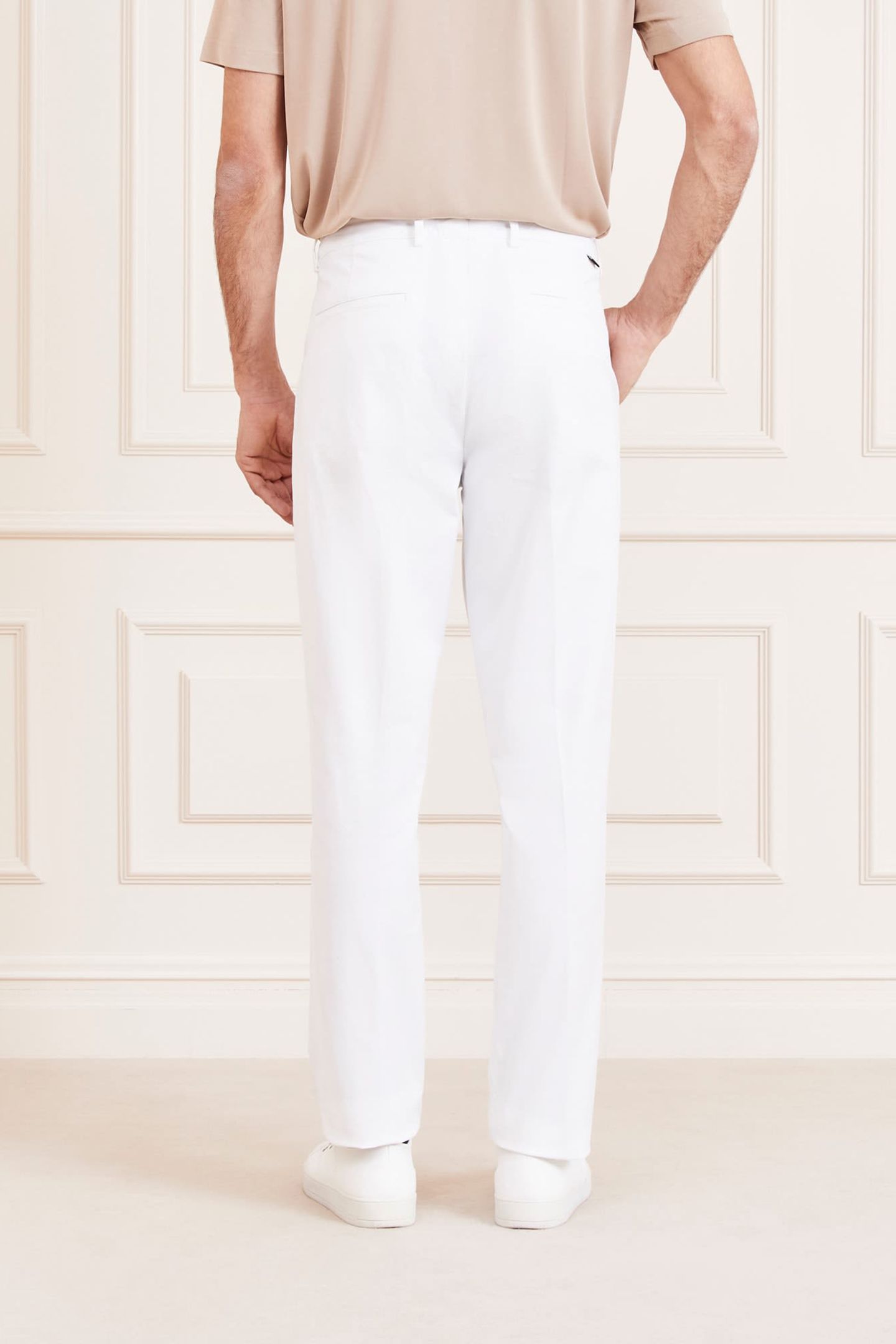MARCIANO BY GUESS BEN URBAN CHINO SALT WHITE 2