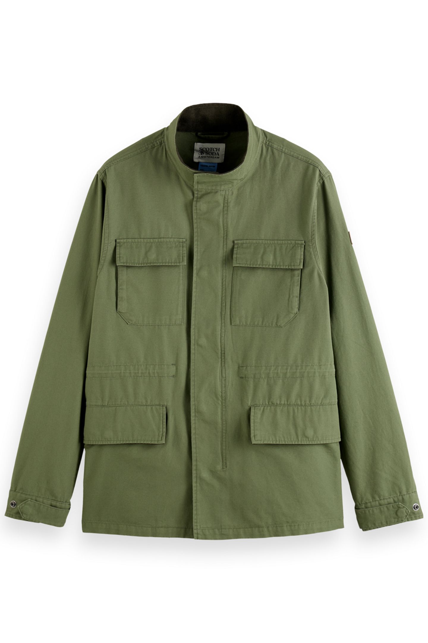 COTTON FIELD JACKET GREEN IVY 1