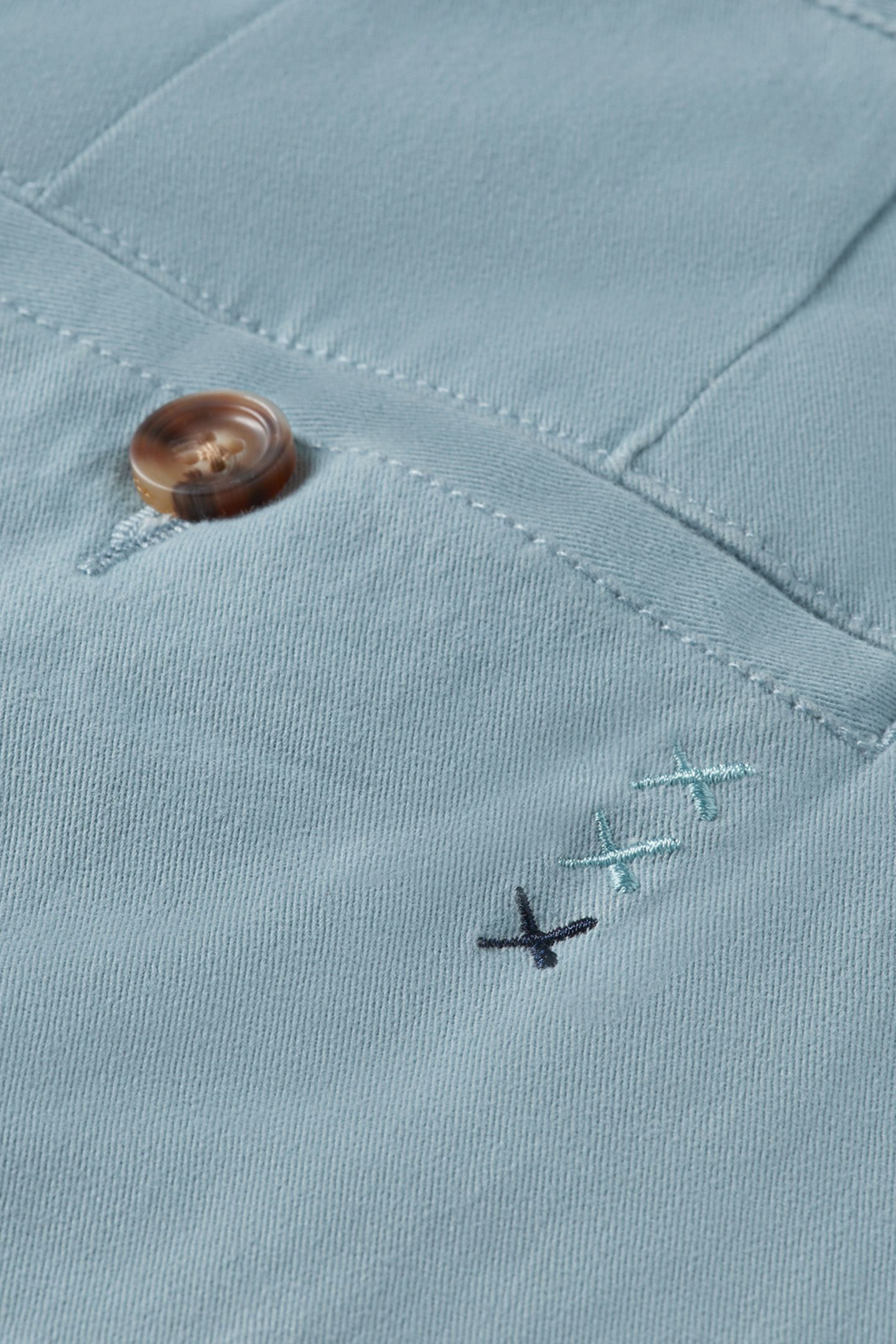 DRIFT - REGULAR-TAPERED TWILL CHINO BAY BLUE 3