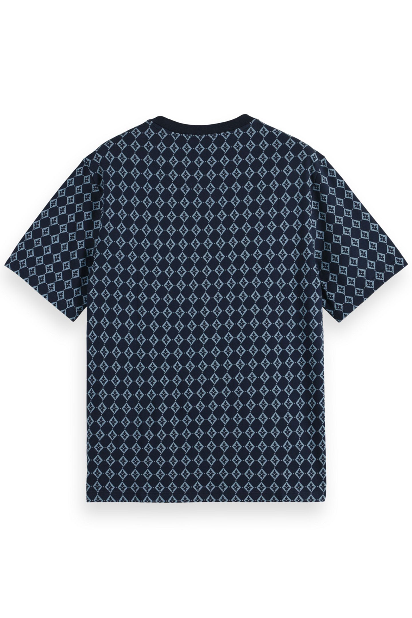 REGULAR FIT MINI ALL OVER PRINT T-SHIRT NIGHT GEO FLOWER 2