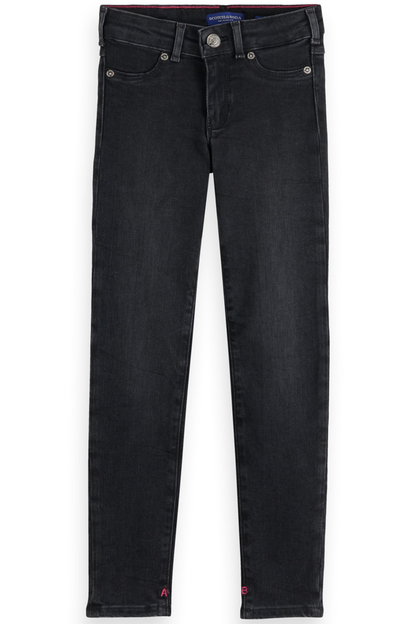 GIRL MILOU SKINNY JEANS - BLACK COAST 1