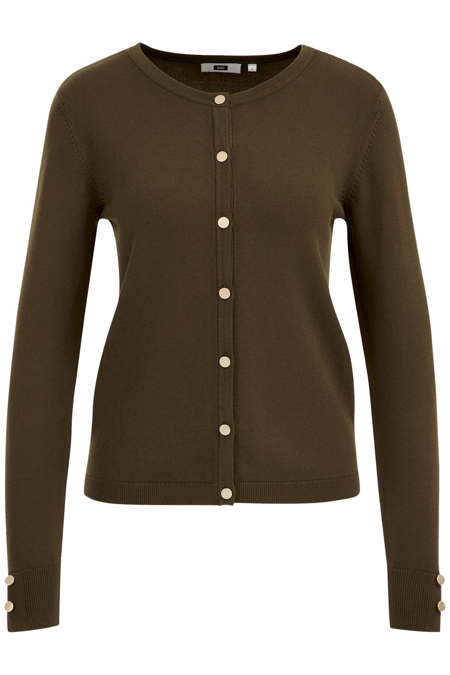 KNITTED CARDIGAN ARMY GREEN 4