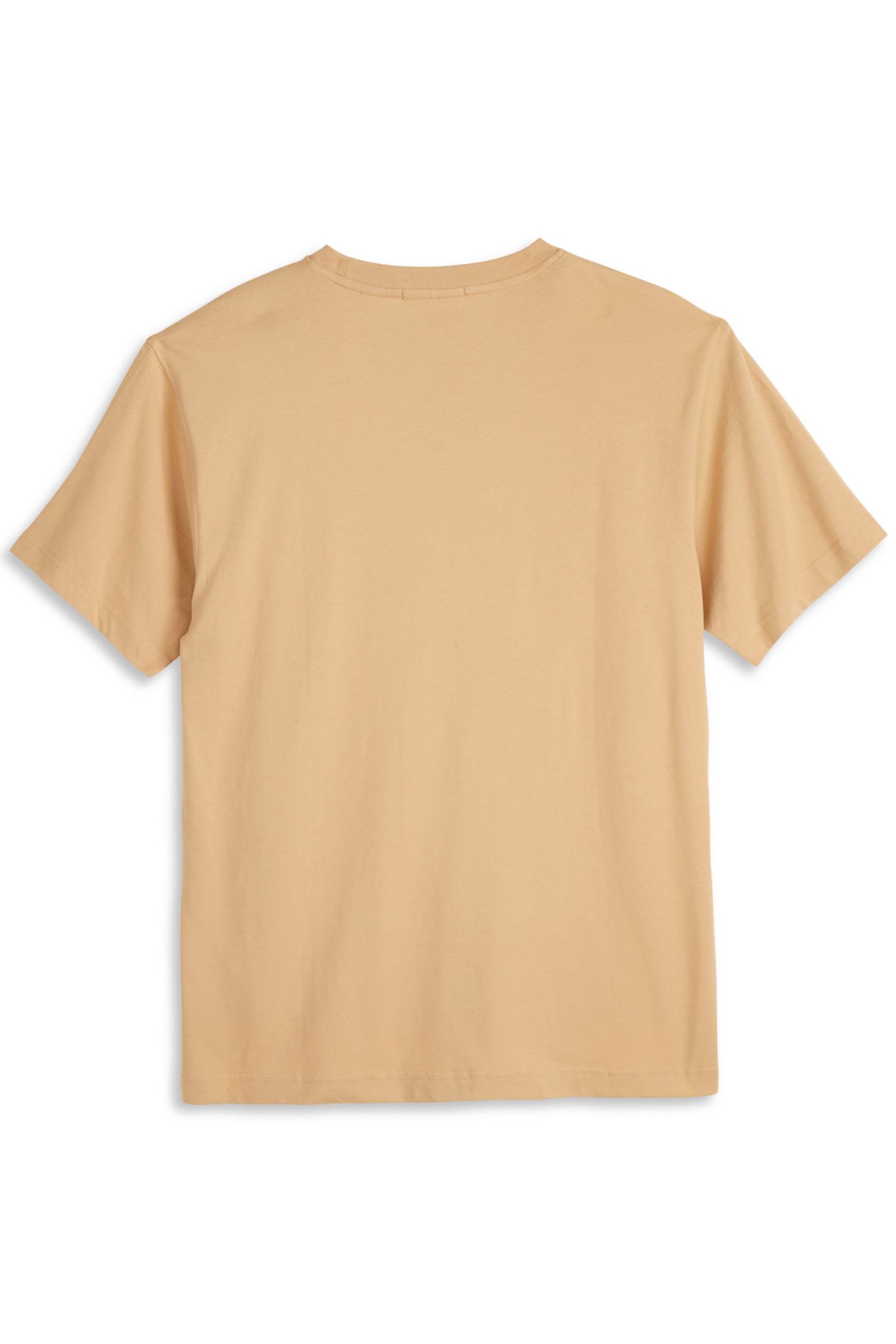 SS GRAPHIC TEE LT PASTEL BROWN 2