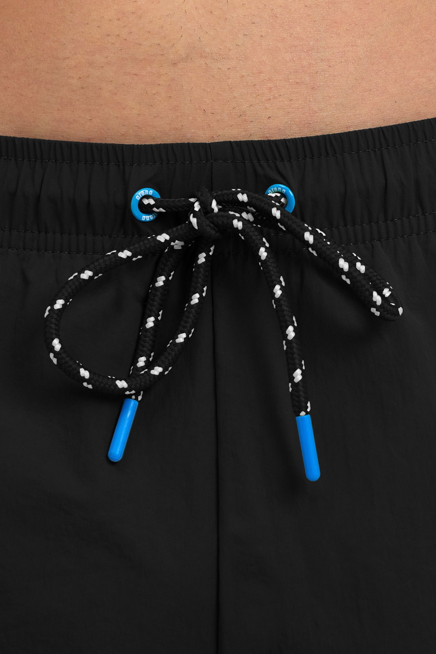 MEN'S ARENA PRO-FILE BEACH SHORT BLACK-WHITE 4
