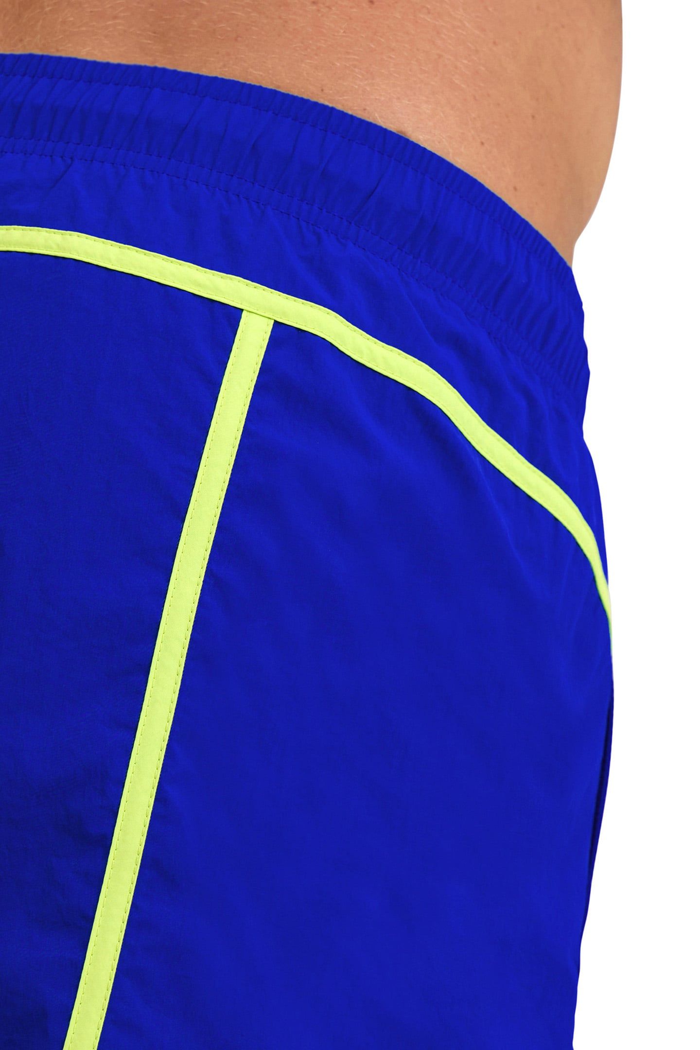 MEN'S ARENA PRO-FILE BEACH SHORT NEON BLUE-SOFT GREEN 5