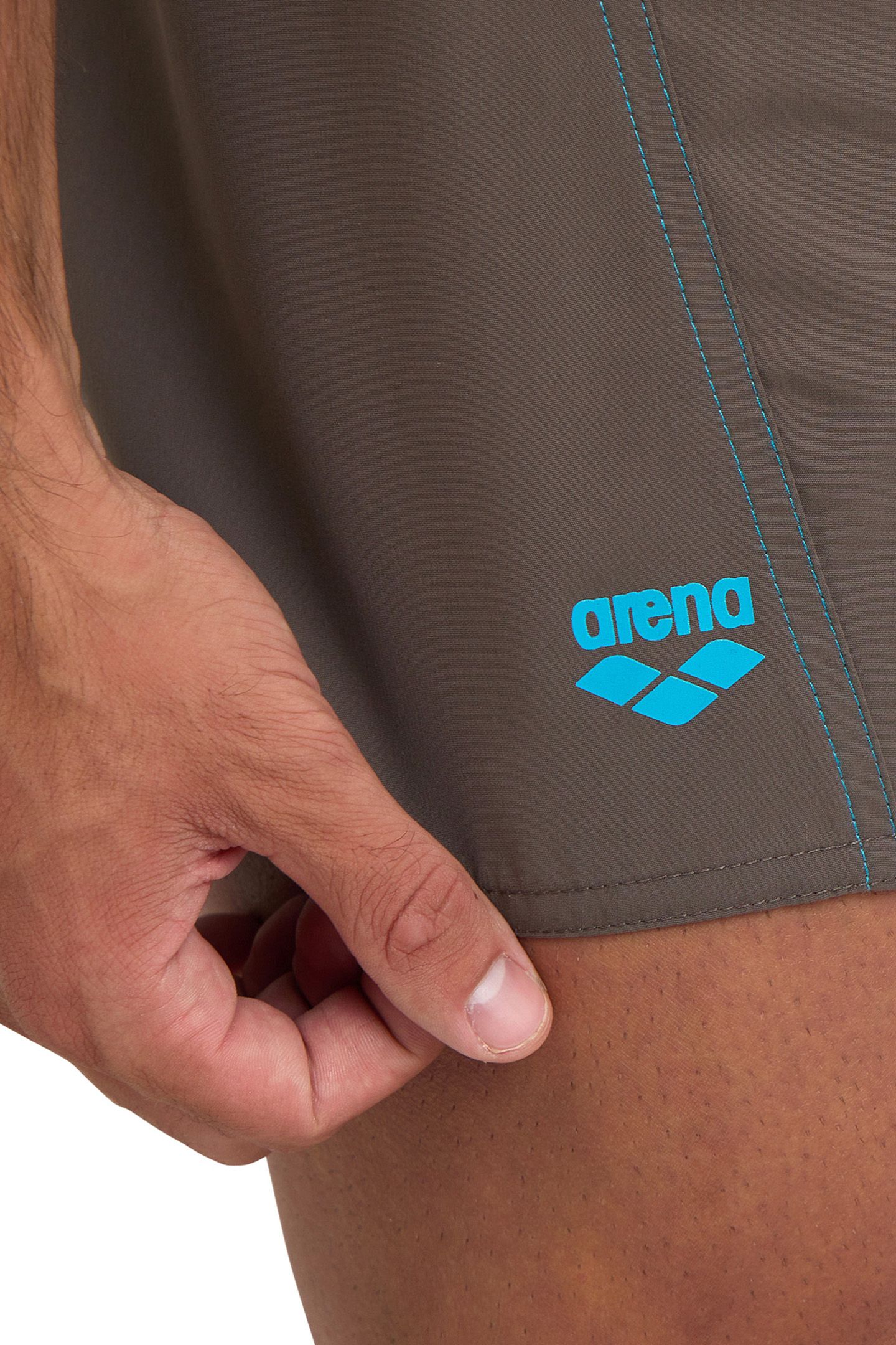 FUNDAMENTALS ARENA LOGO BOXER R DARK OLIVE-TURQUOISE 4