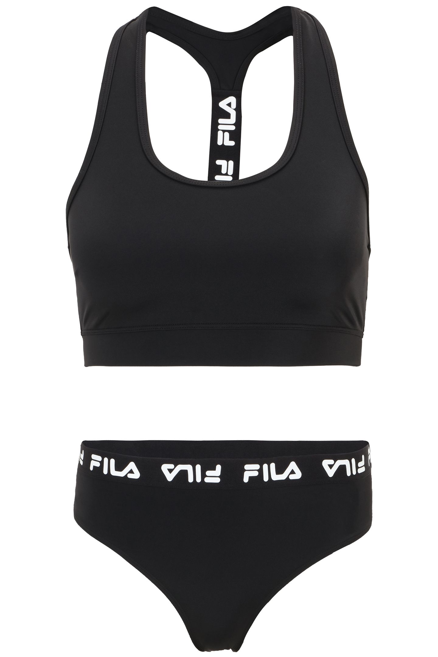 SORANO RACER BACK BIKINI BLACK 4