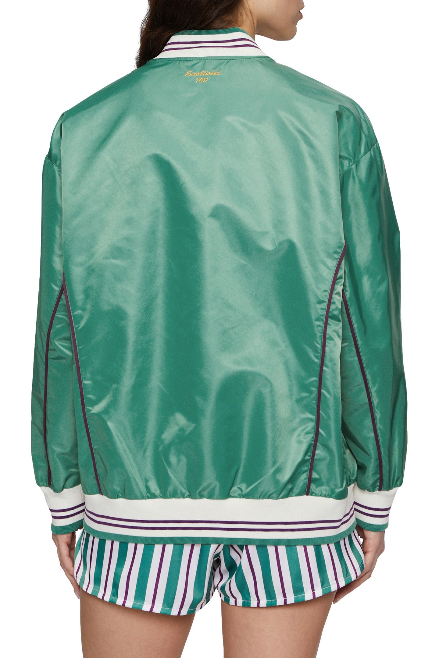 LEME OVERSIZED BASEBALL JACKET FIR 2