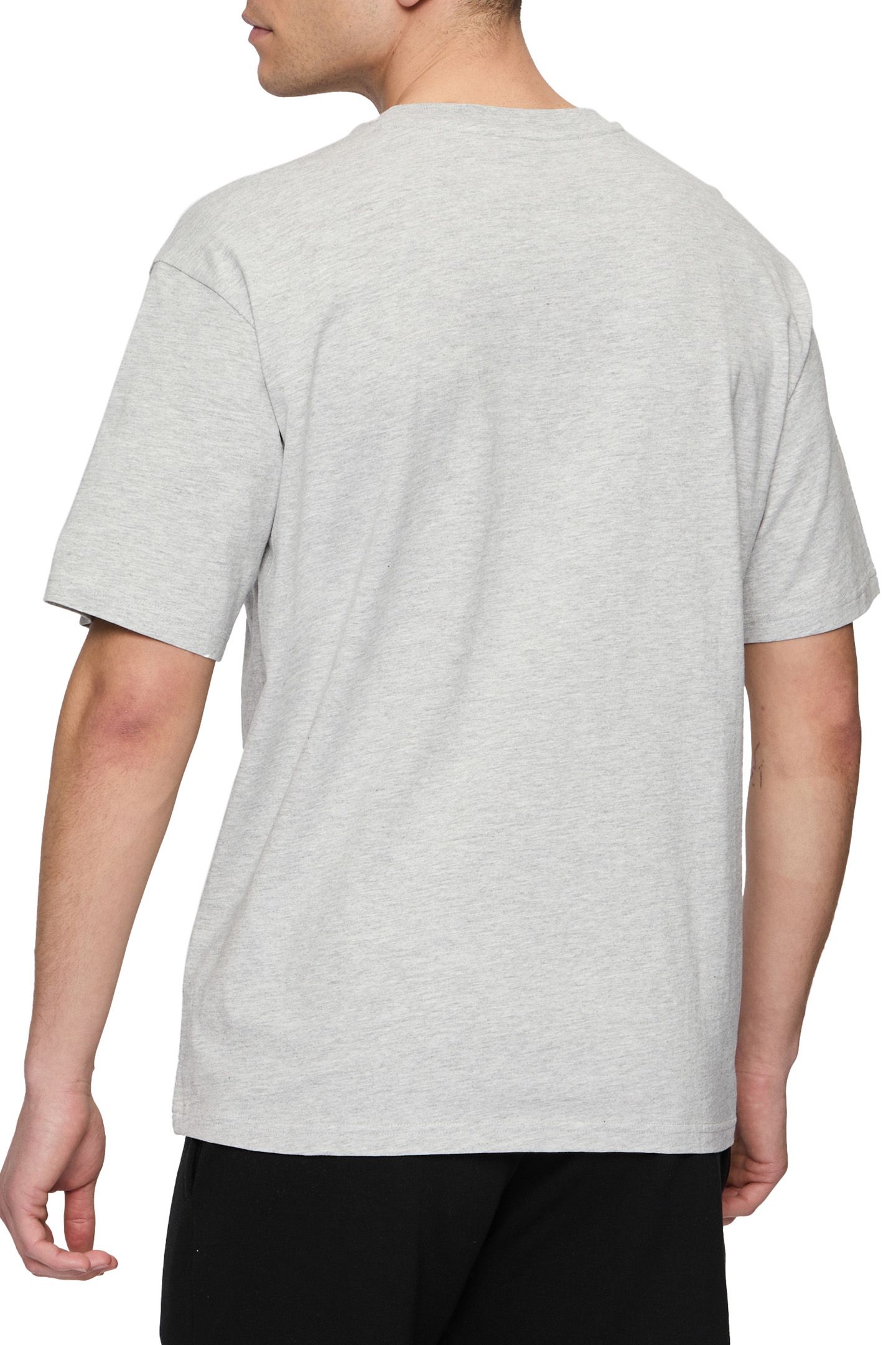 LENS LOOSE TEE LIGHT GREY MELANGE 2