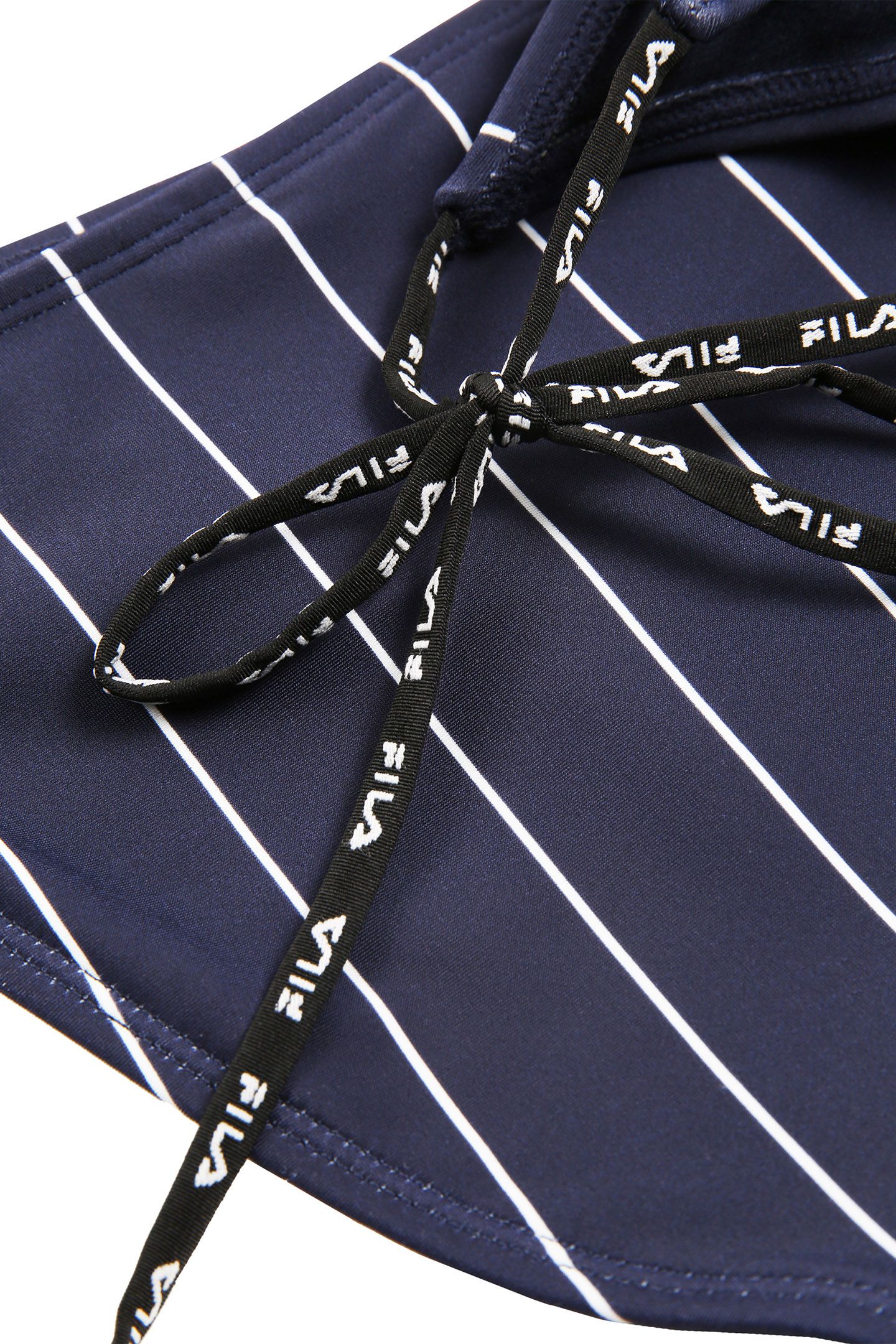 SMILA STRIPED TRIANGLE BIKINI BLACK IRIS/BRIGHT WHITE STRIPE 6