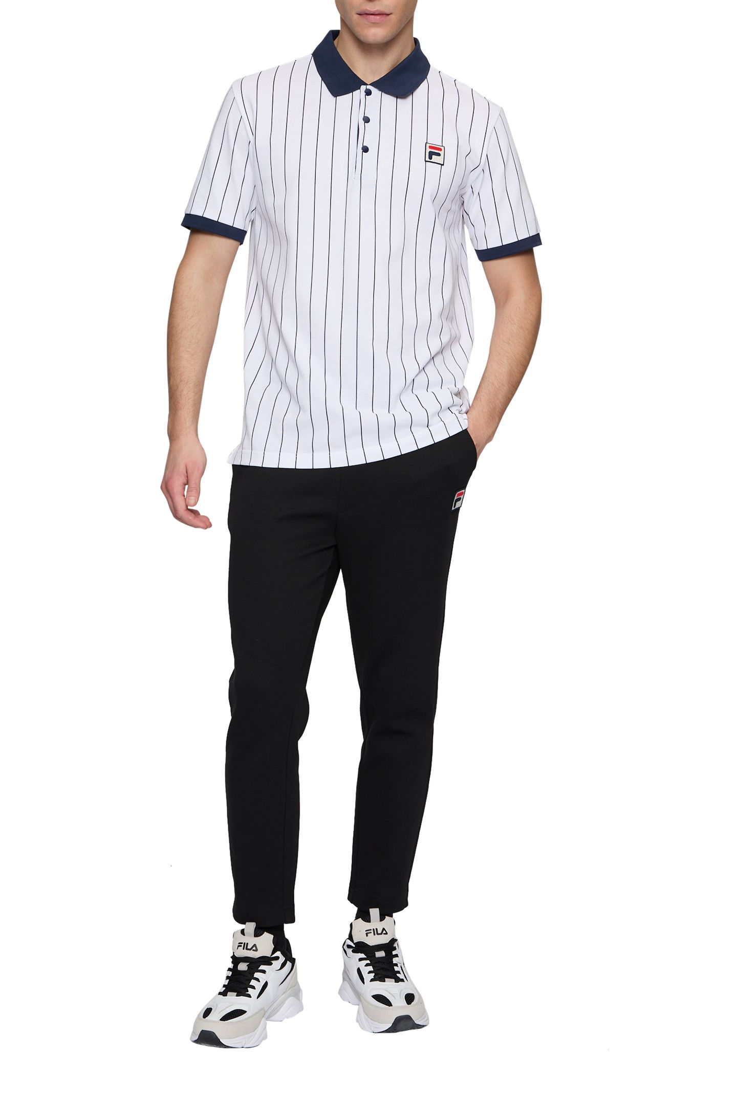 LOBBES TAPERED PANTS BLACK 3