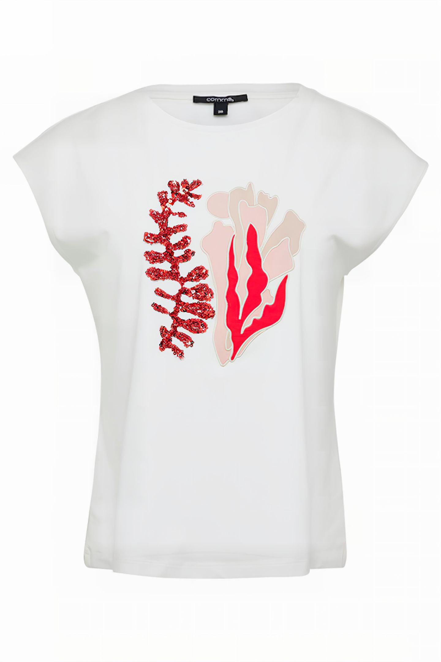 COMMA T-SHIRTS WHITE 4