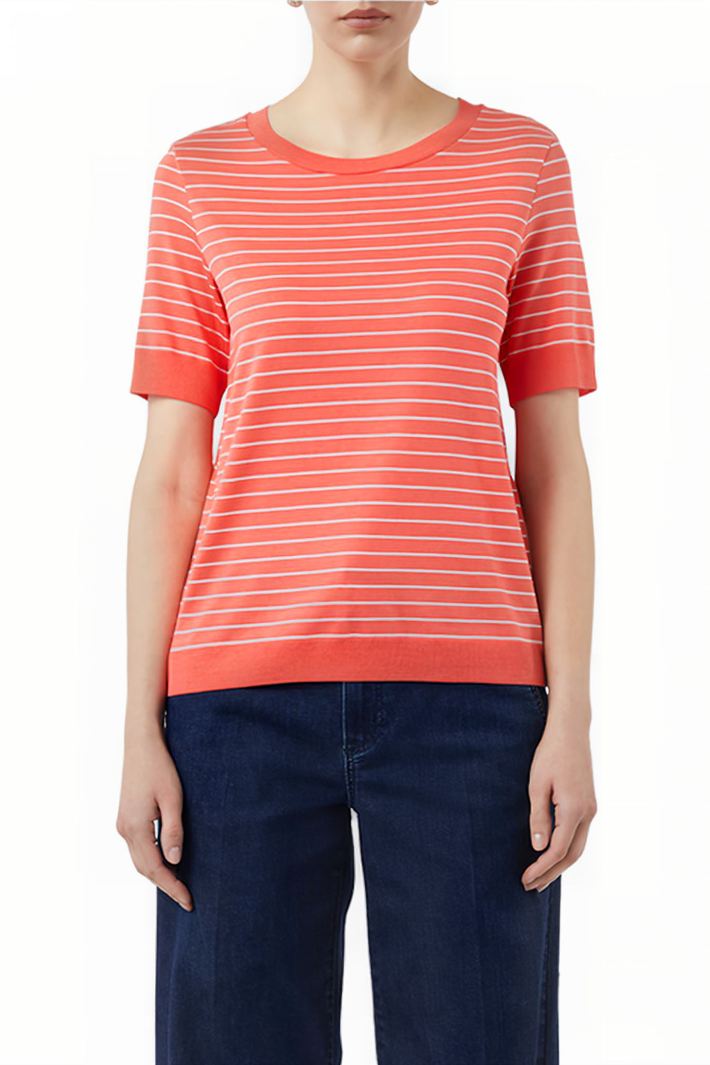 COMMA T-SHIRTS PEACH 1