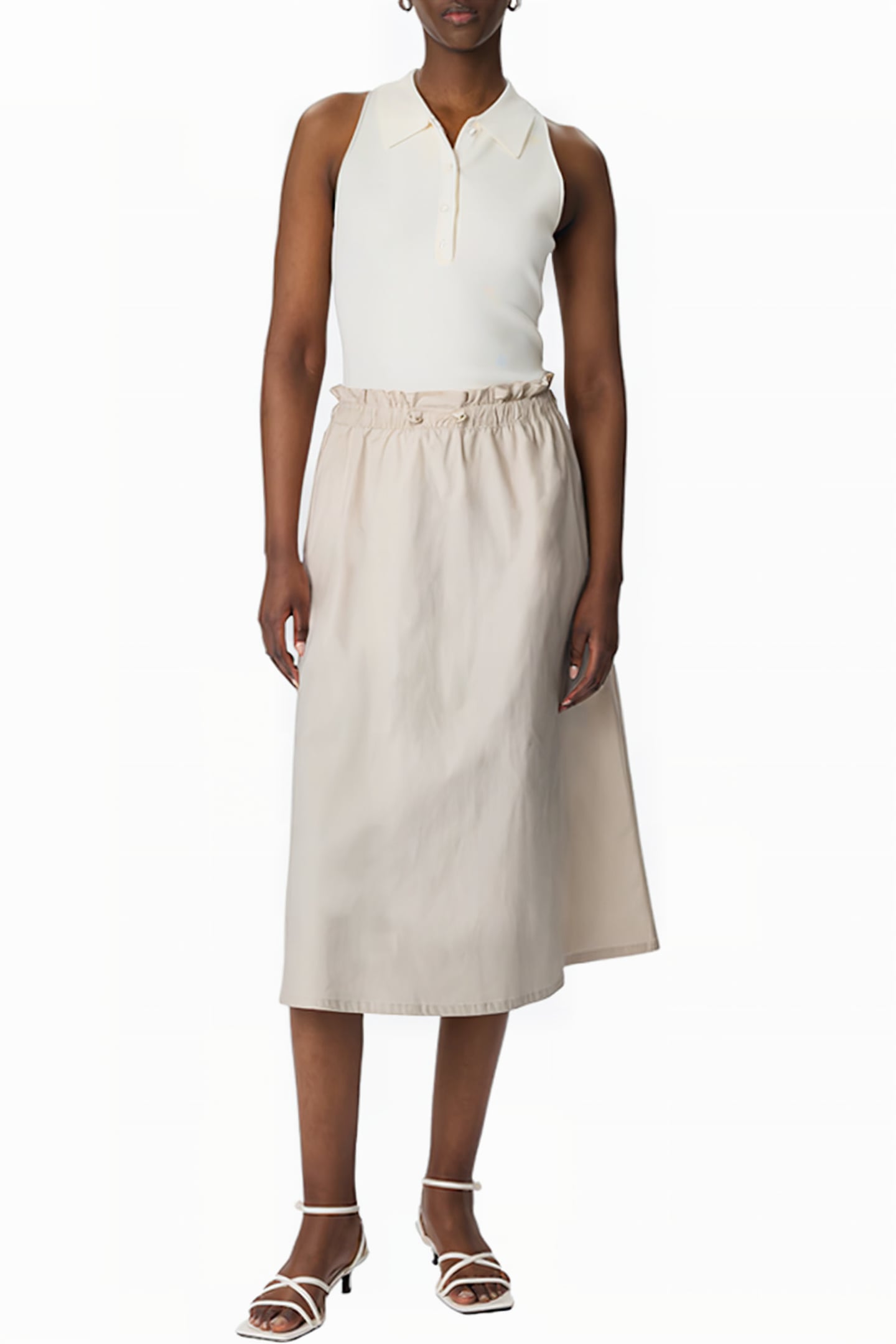 COMMA SKIRTS WHITE 1