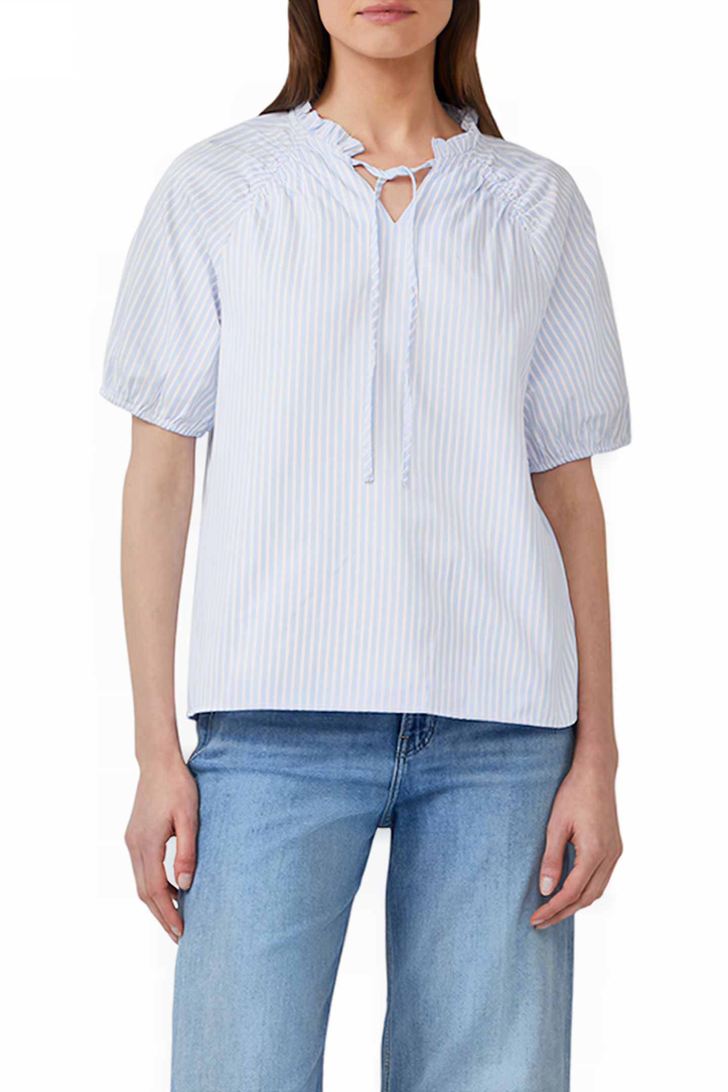 S.OLIVER BLOUSES WHITE 1