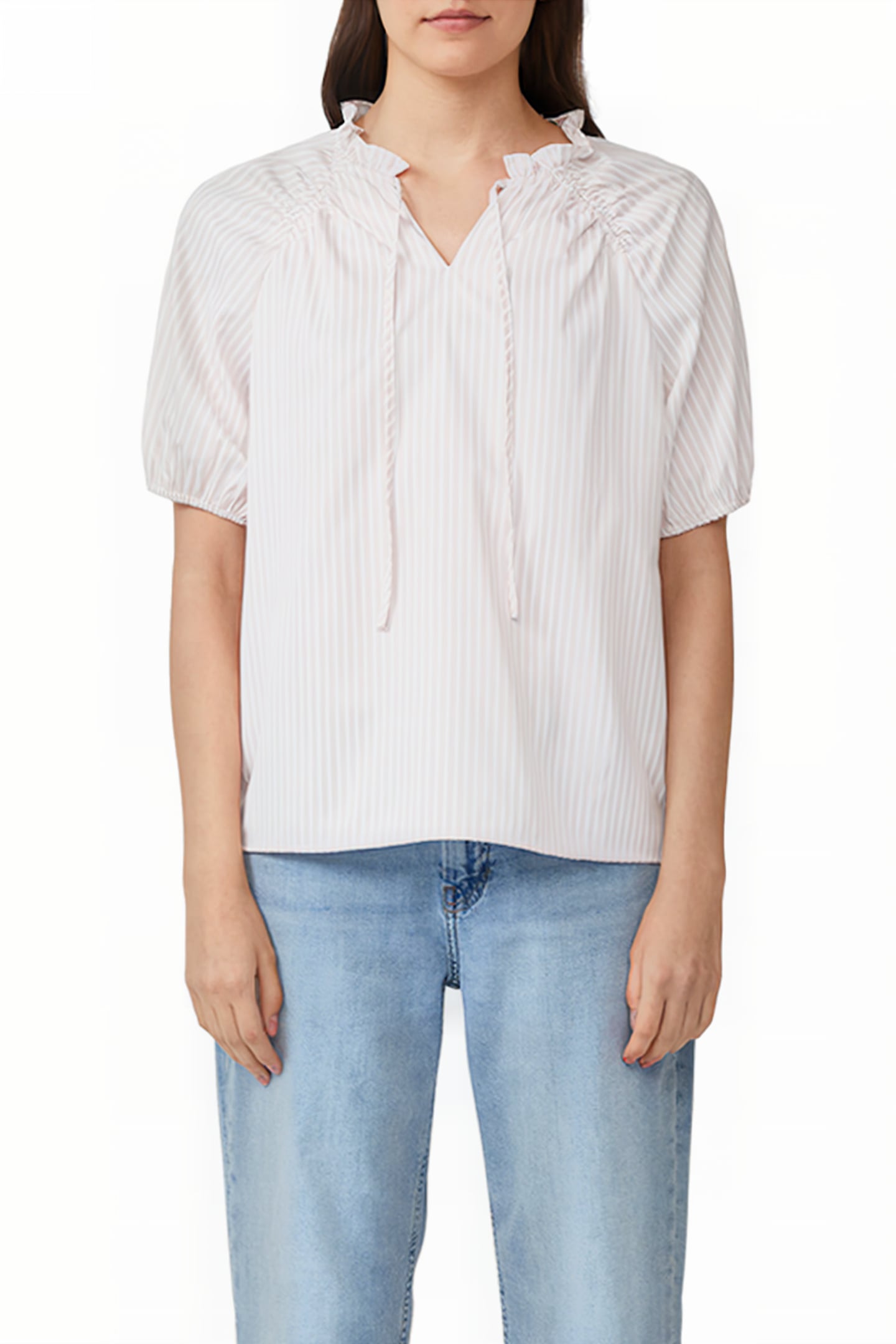 S.OLIVER BLOUSES LIGHT PINK 1