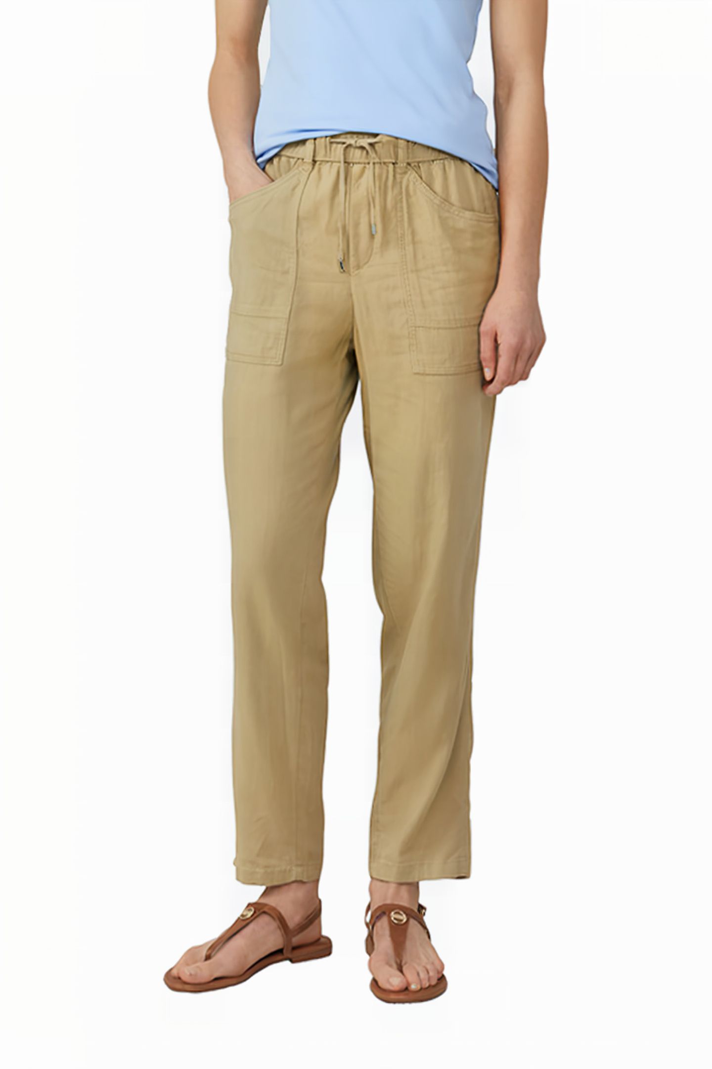 S.OLIVER PANTS BEIGE 1
