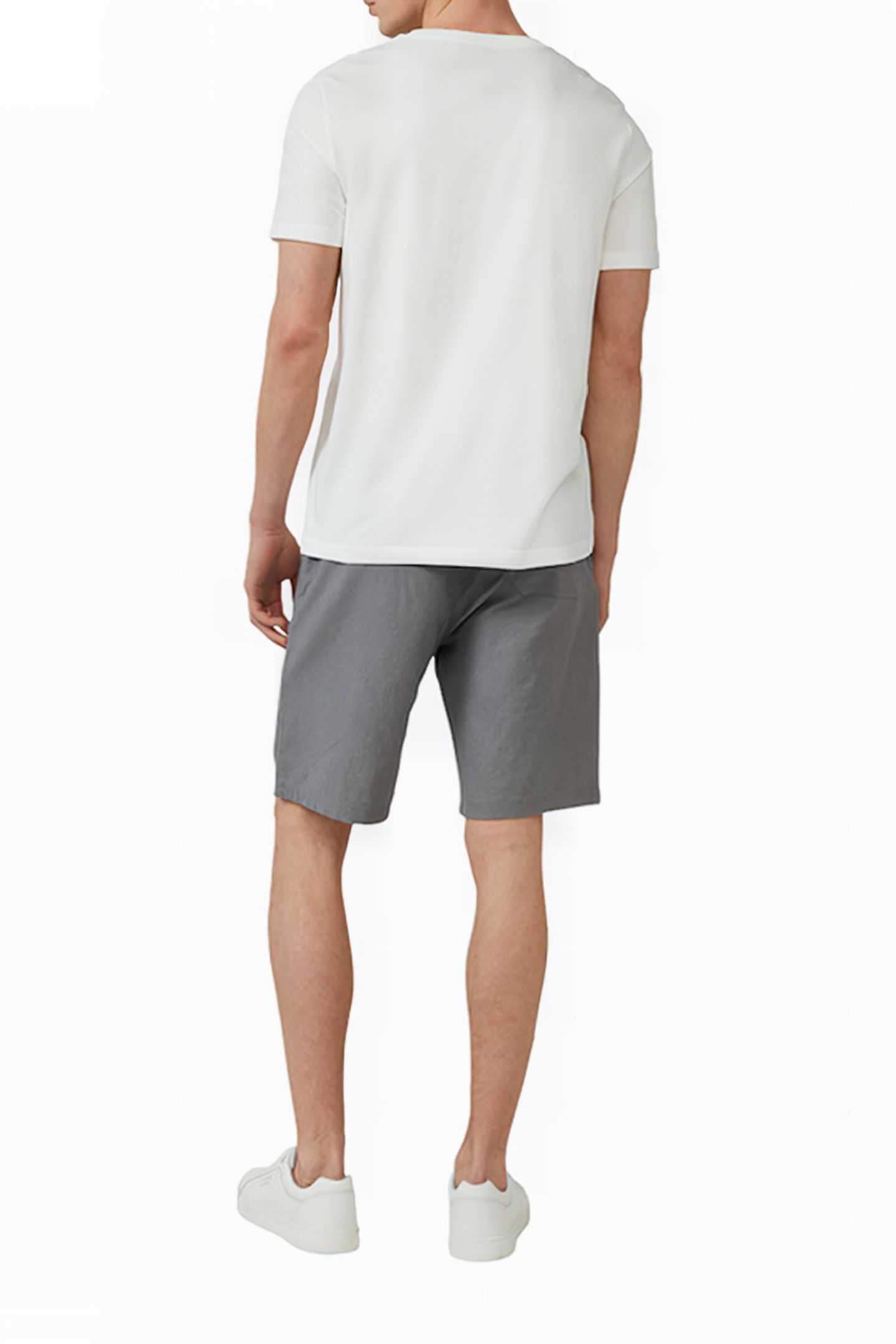 S.OLIVER SHORTS GREY/BLACK 3