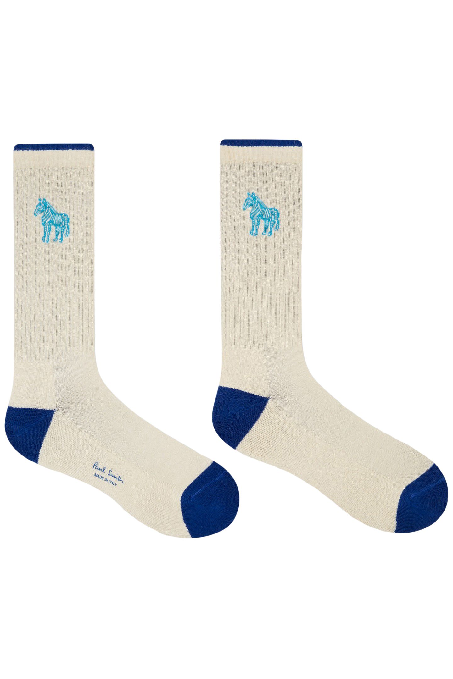 SOCK ZEBRA WHITE 2