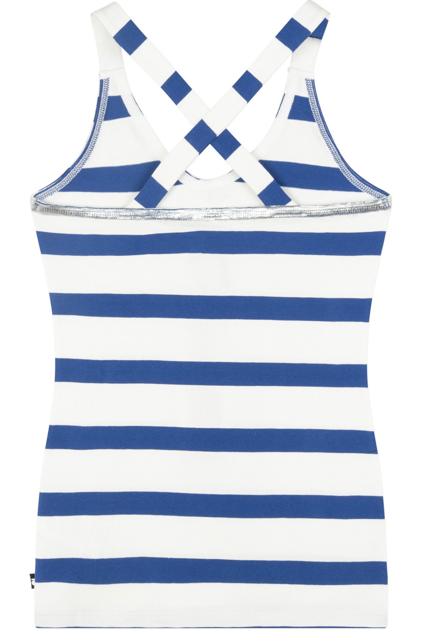 WRAPPER STRIPES FOIL ECRU/ELECTRIC BLUE 5