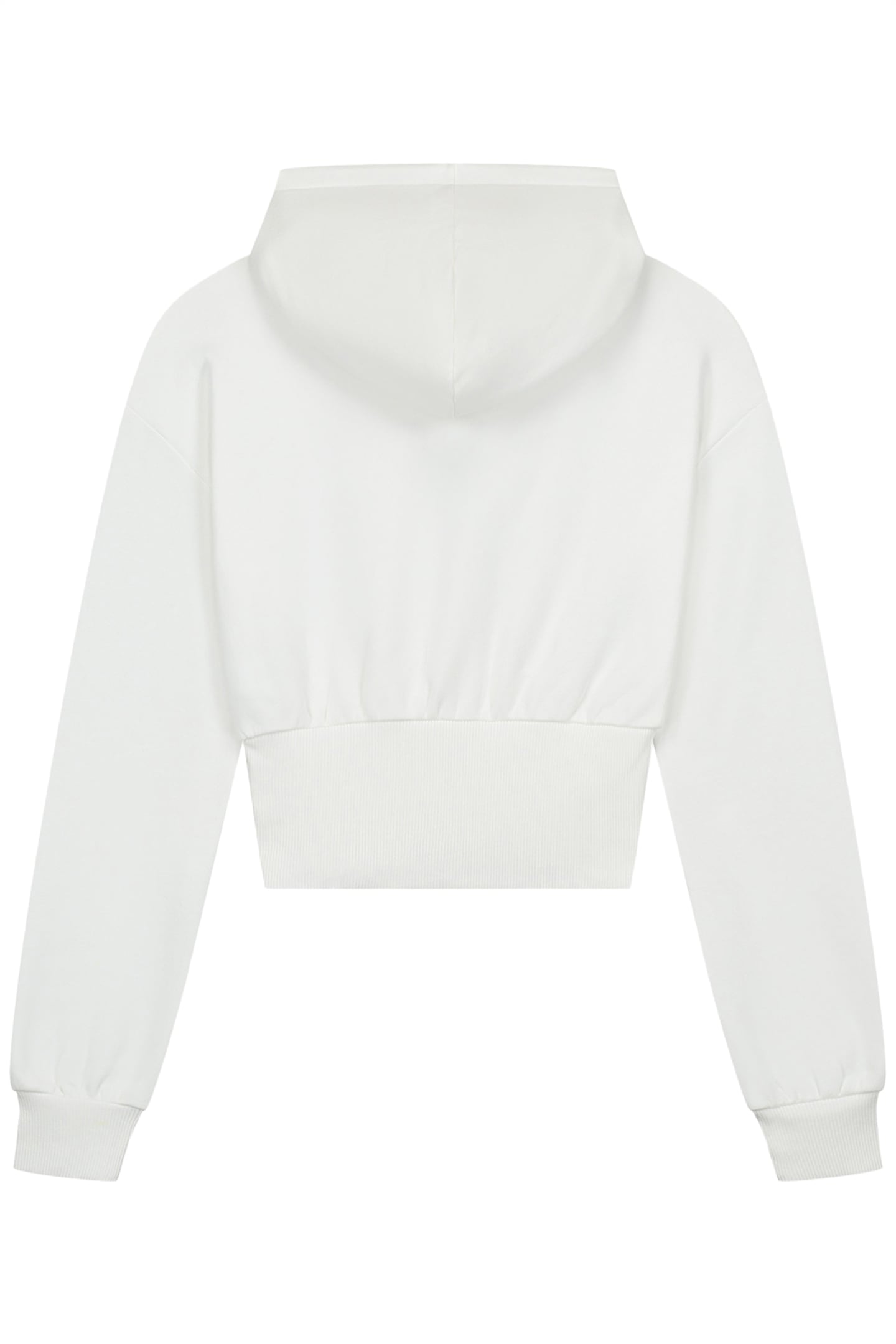RIB HOODIE OFF WHITE/LAVENDER BLUE 2