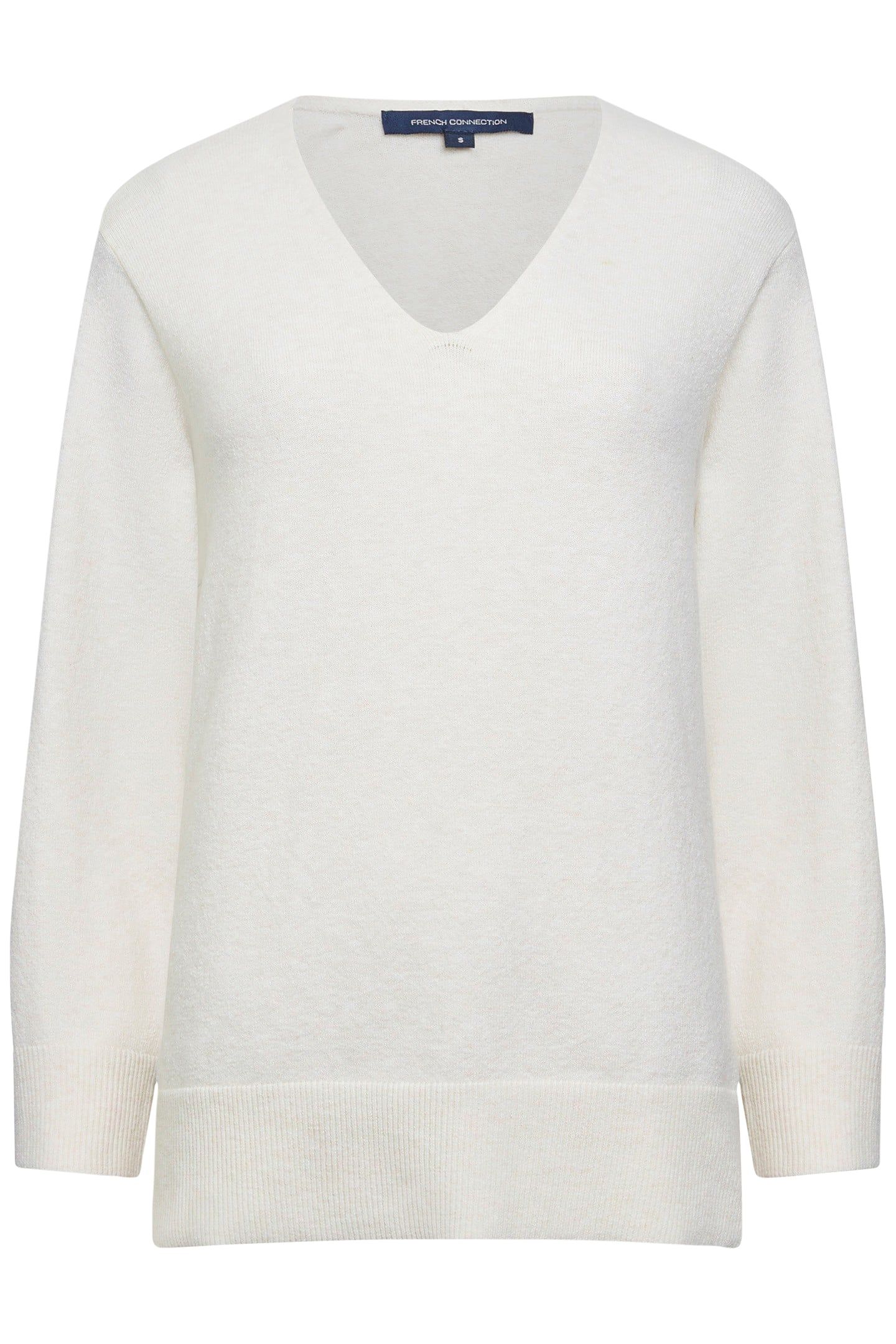 EBBA VHARI SUST V NK JUMPER OATMEAL MEL 3