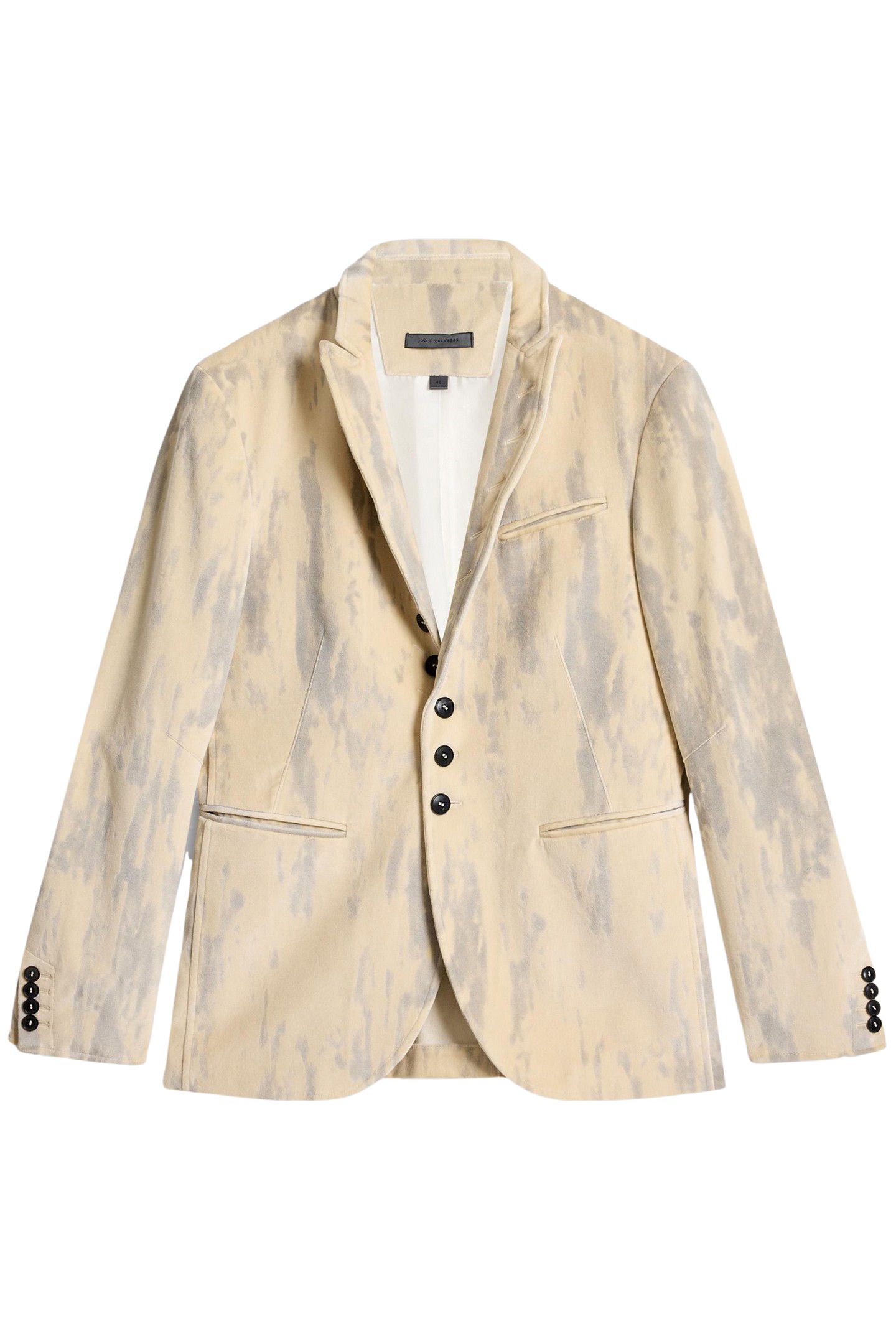 SLIM FIT CONVERTIBLE PEAK LAPEL BUTTON F WHEAT 2