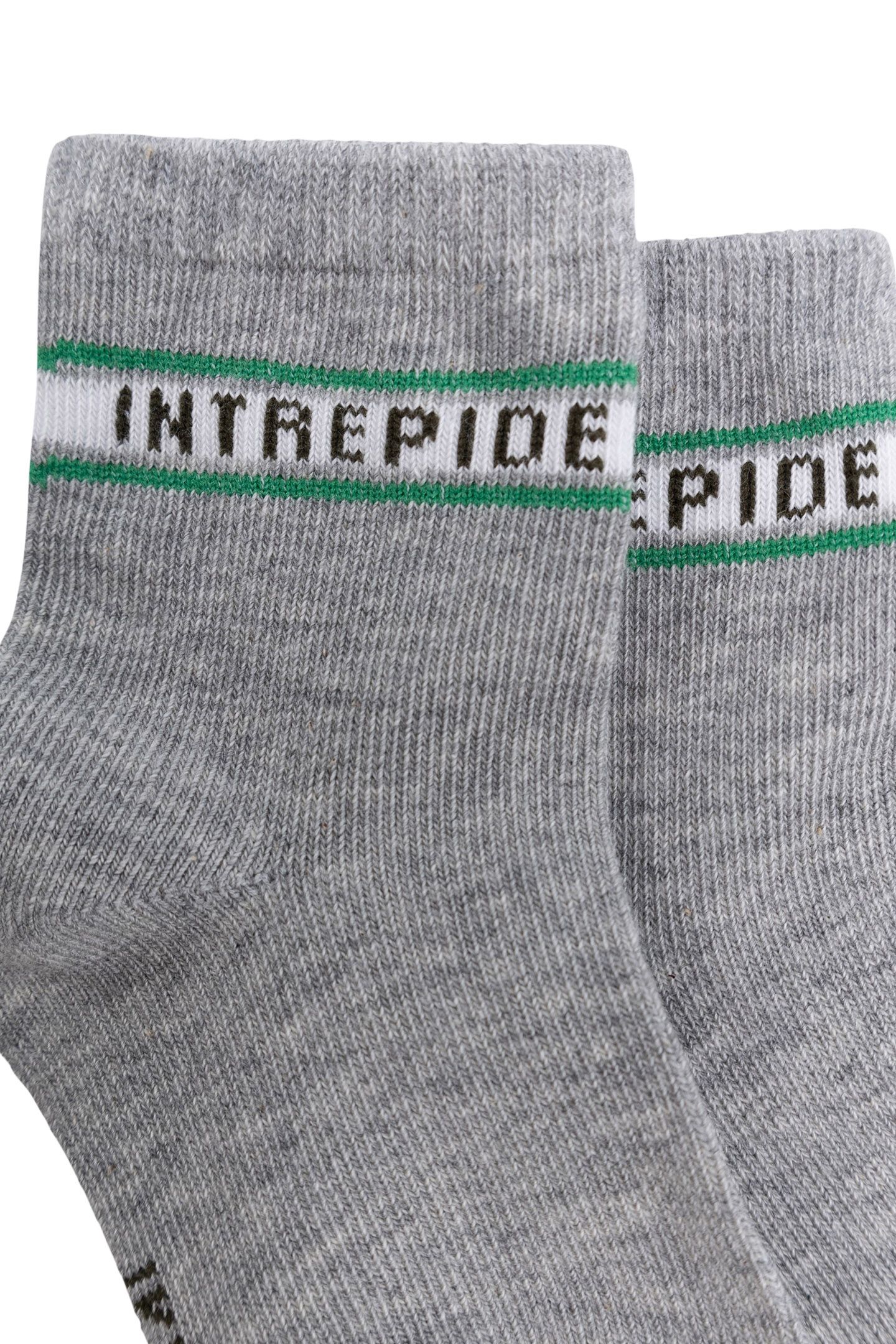 BABY BOY KHAKI AND GREY SOCKS 4